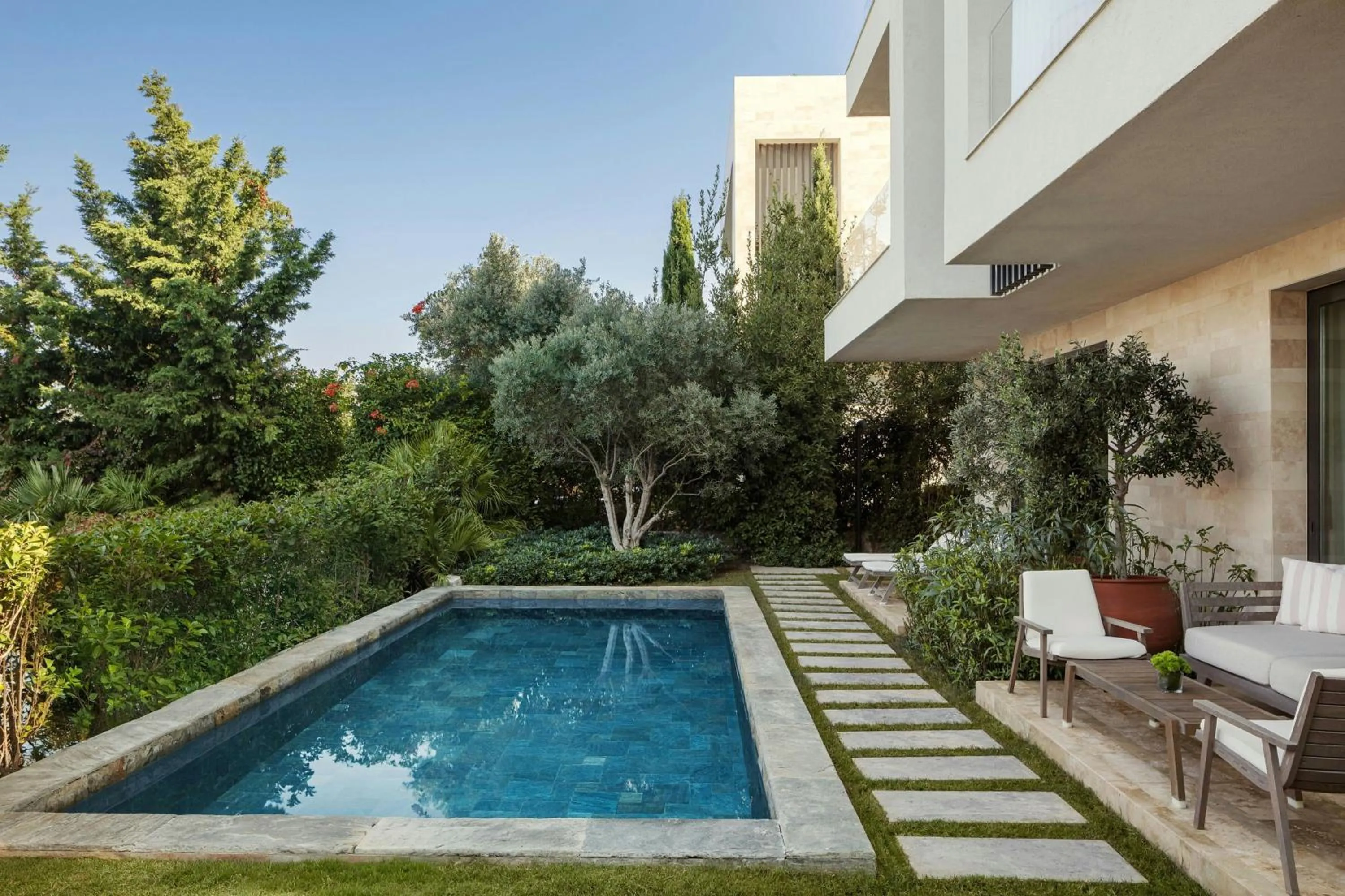 Swimming pool in The Bodrum EDITION