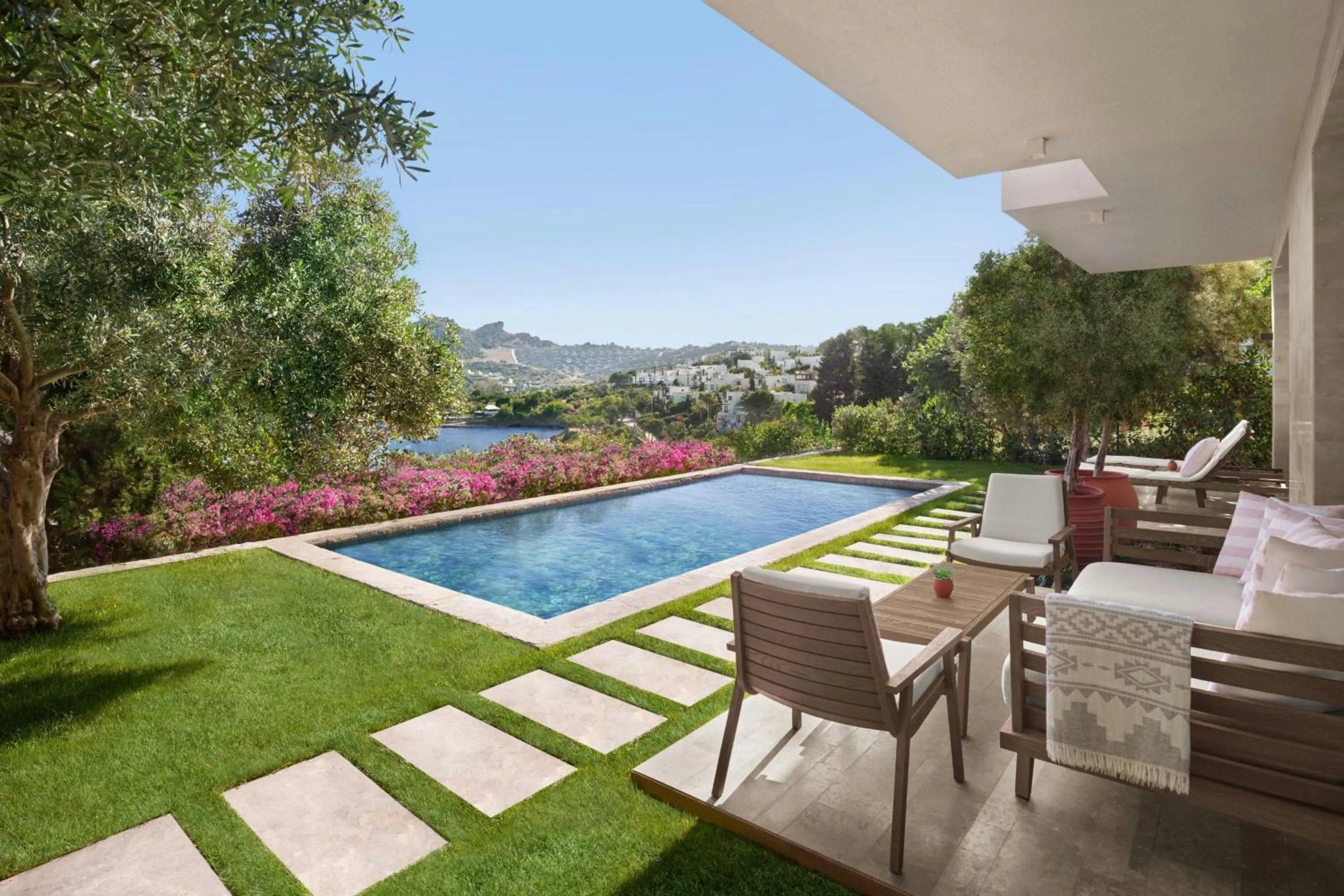 Swimming pool in The Bodrum EDITION