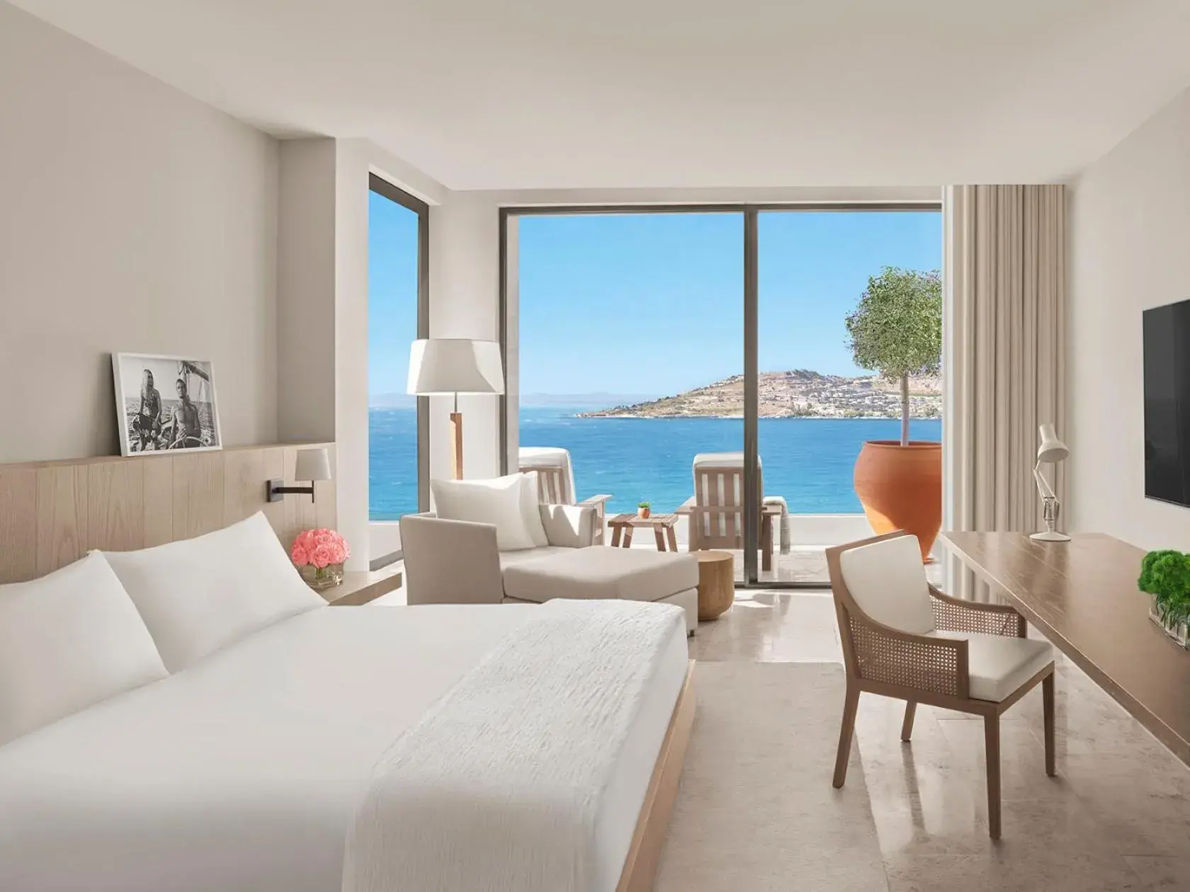 One Bedroom Loft Suite with Sea View in The Bodrum EDITION One Bedroom Loft Suite with Sea View in The Bodrum EDITION