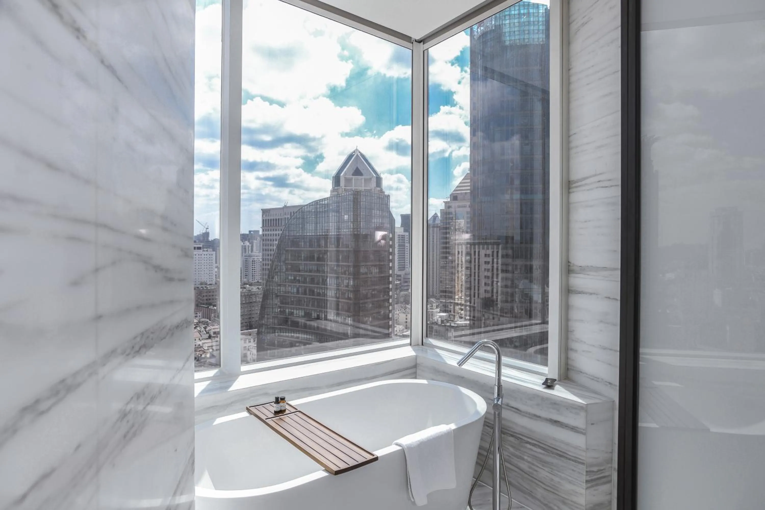 Bathroom in The Shanghai EDITION