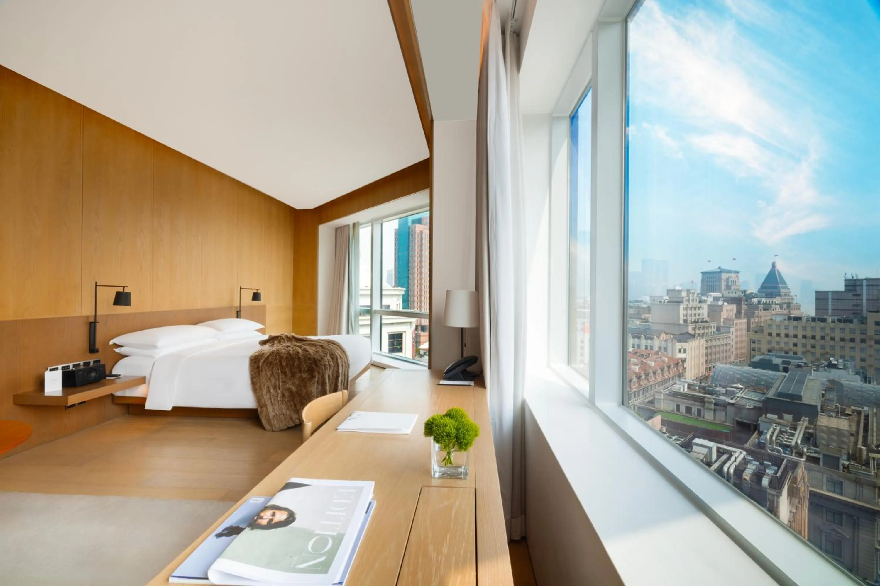 Bedroom, Bed in The Shanghai EDITION