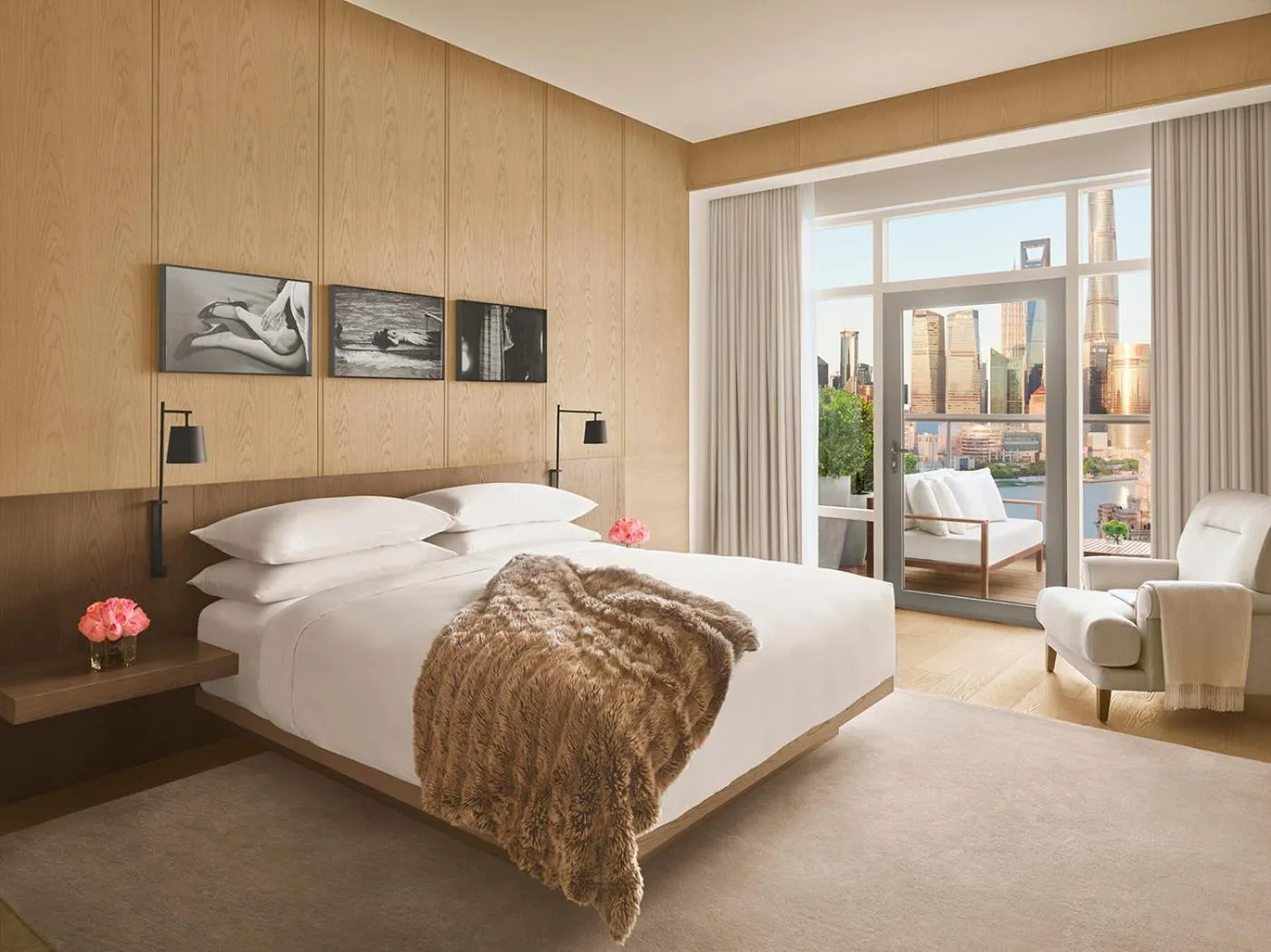 Bedroom, Bed in The Shanghai EDITION