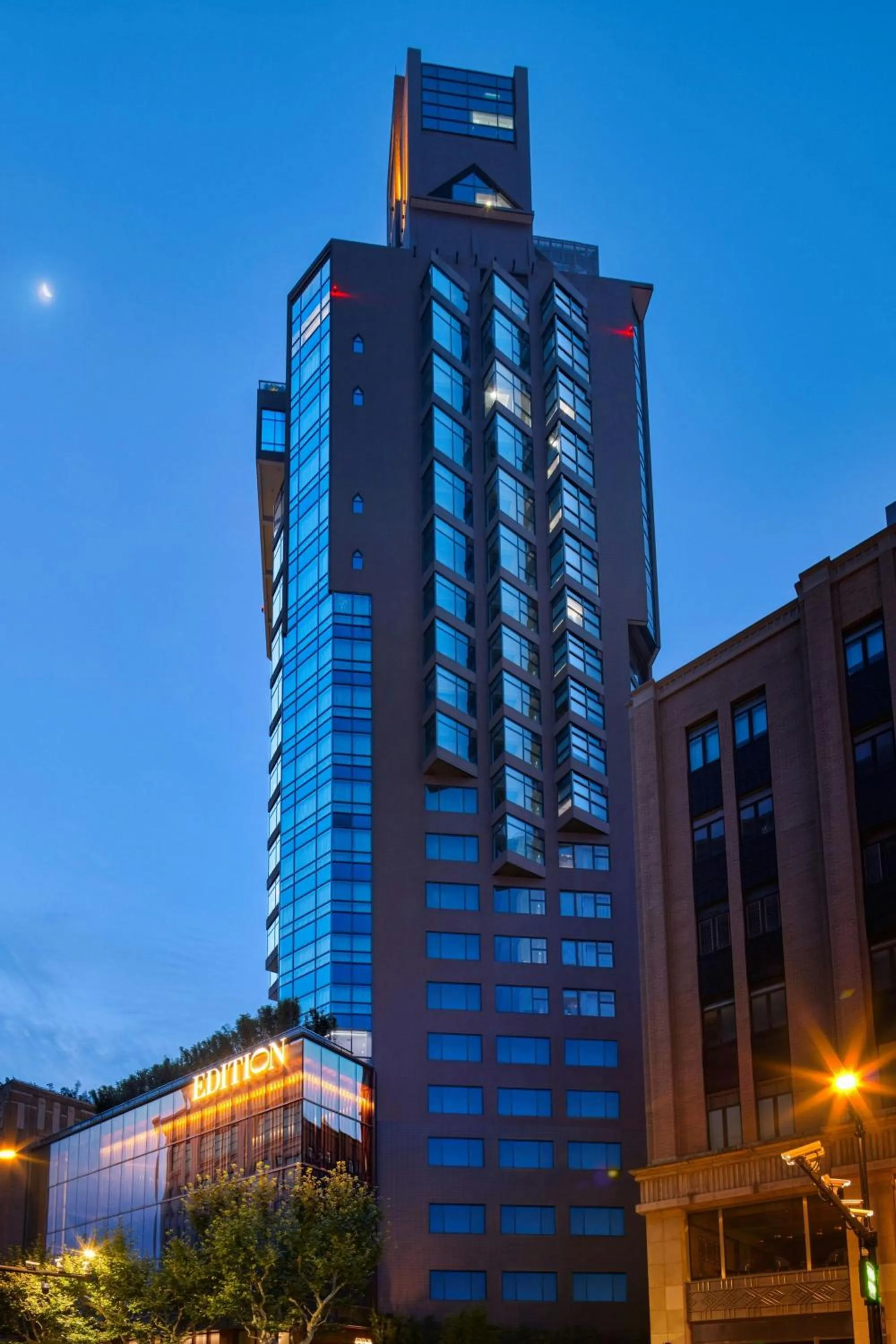 Property building in The Shanghai EDITION