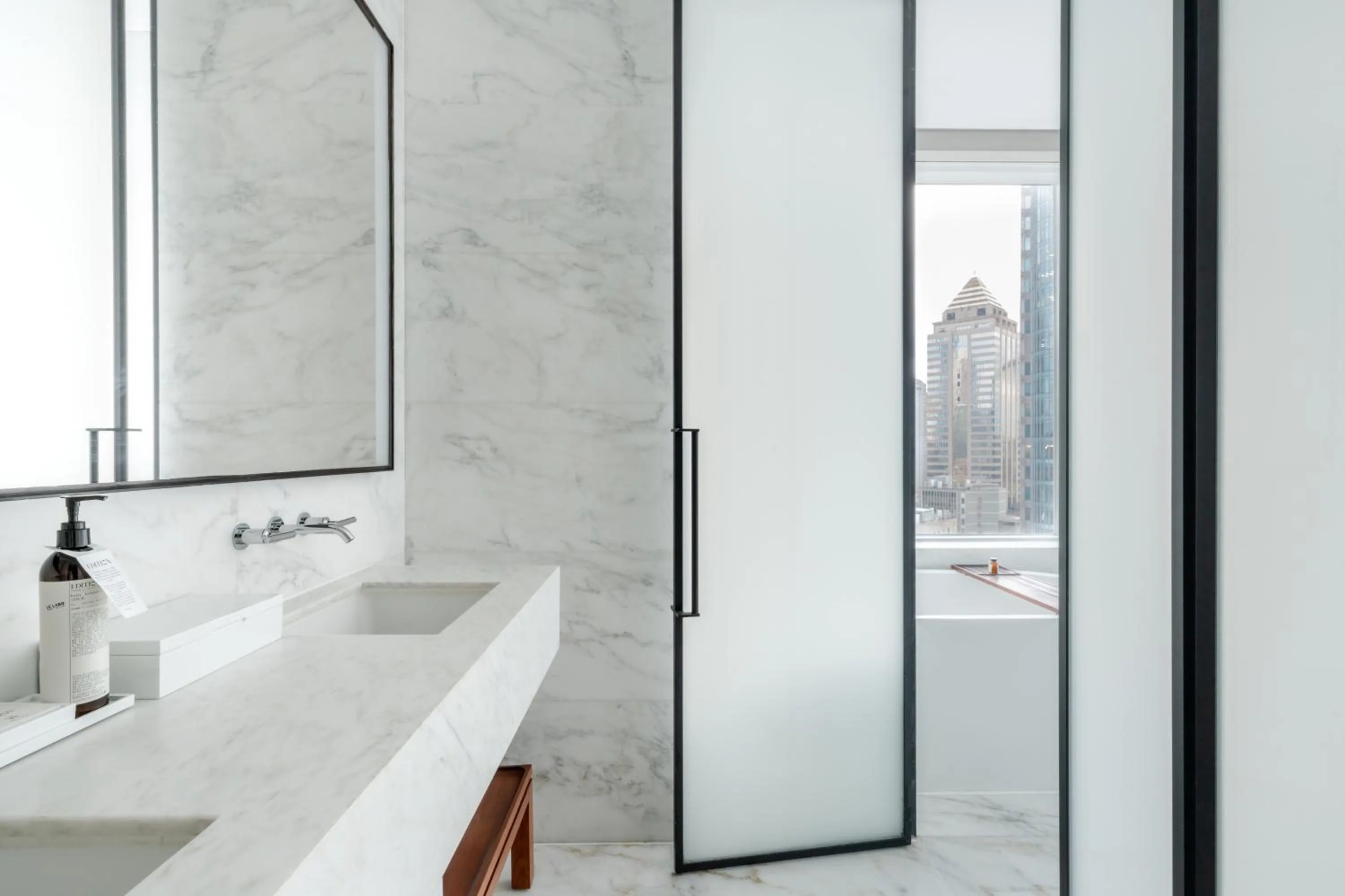 Bathroom in The Shanghai EDITION