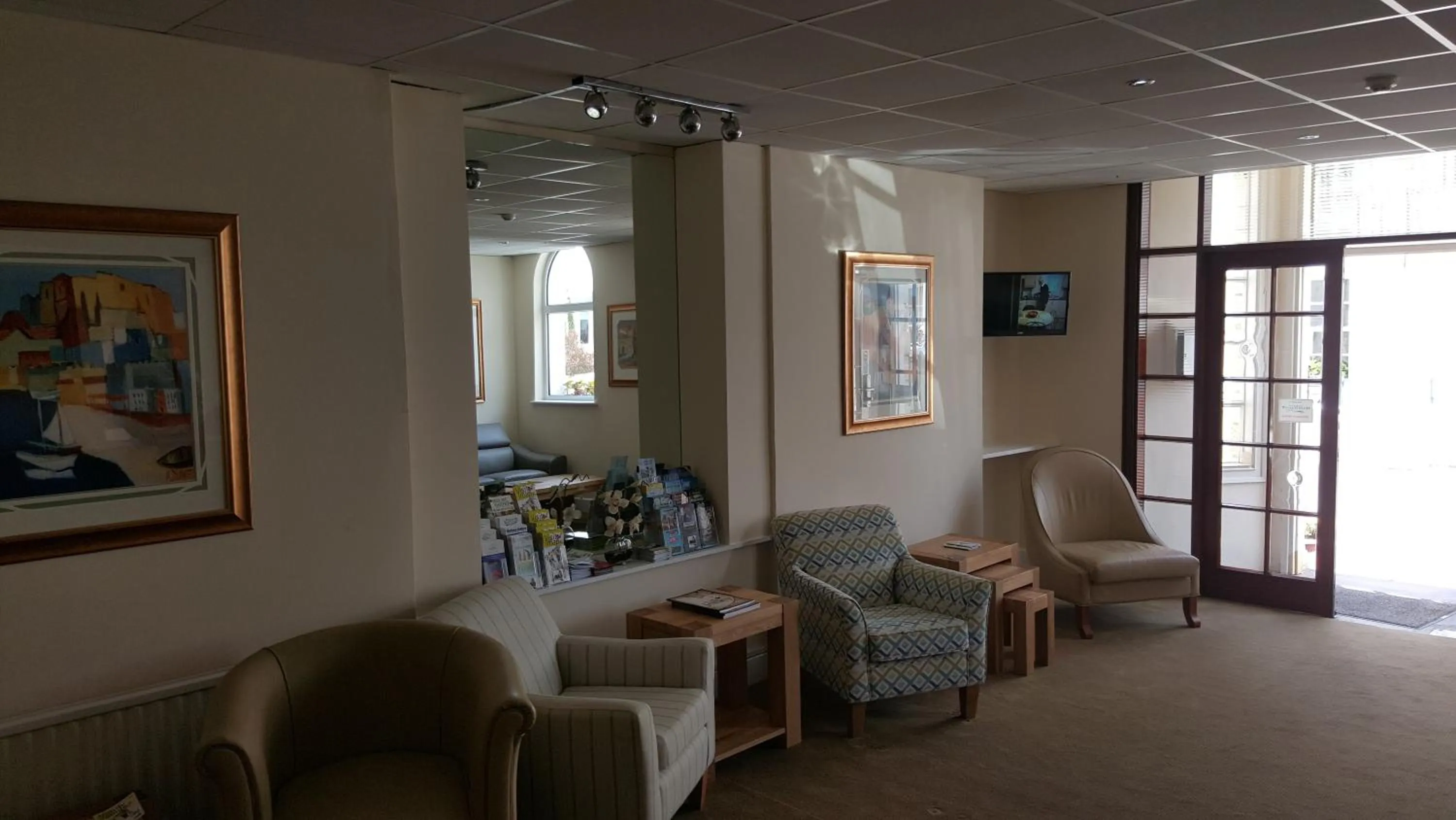 Seating area in Maison Gorey Hotel