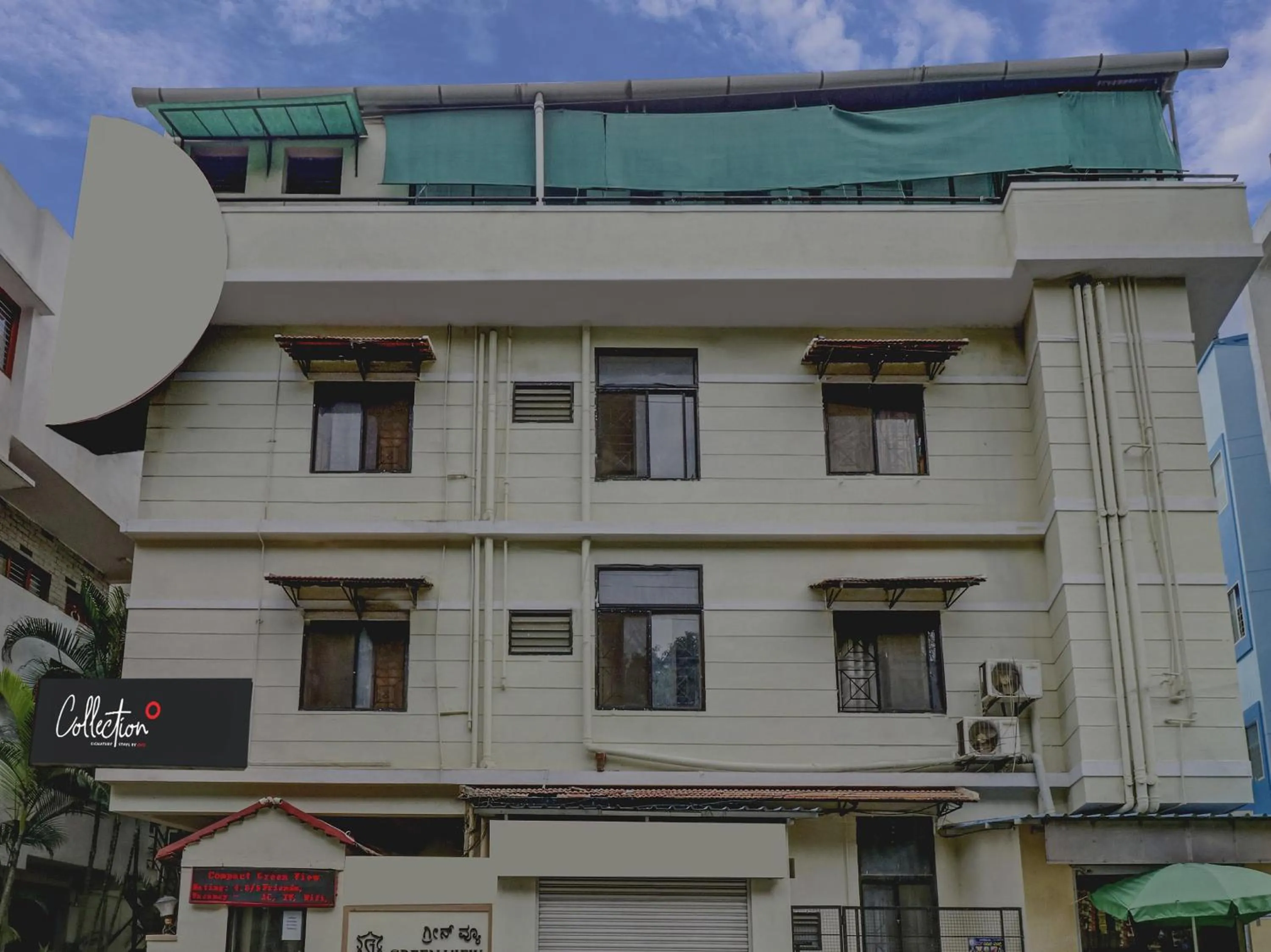 Facade/entrance in SUPER COLLECTION O GREEN VIEW HOMES Near Nexus