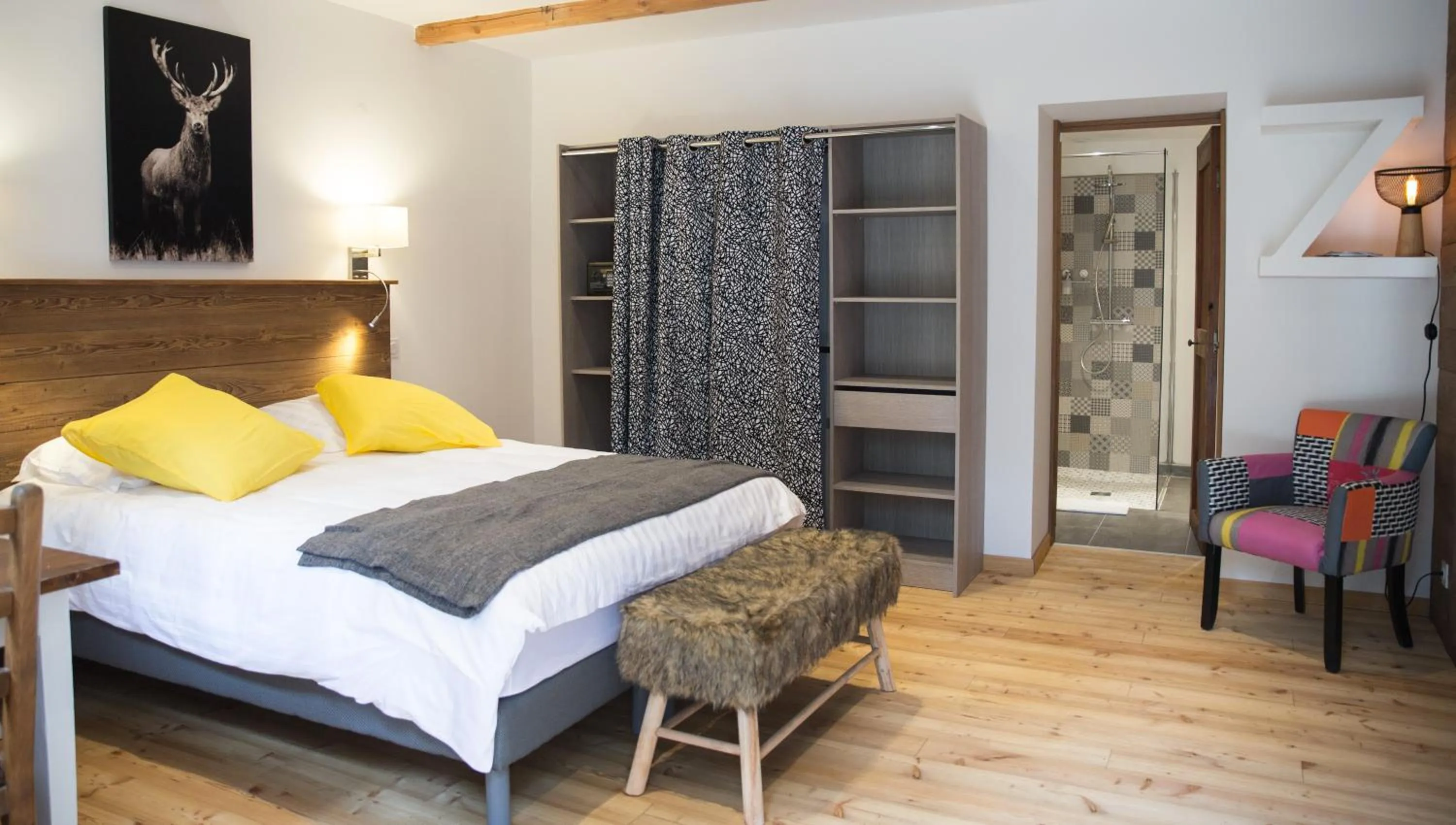 Bed in Le Passe Montagne