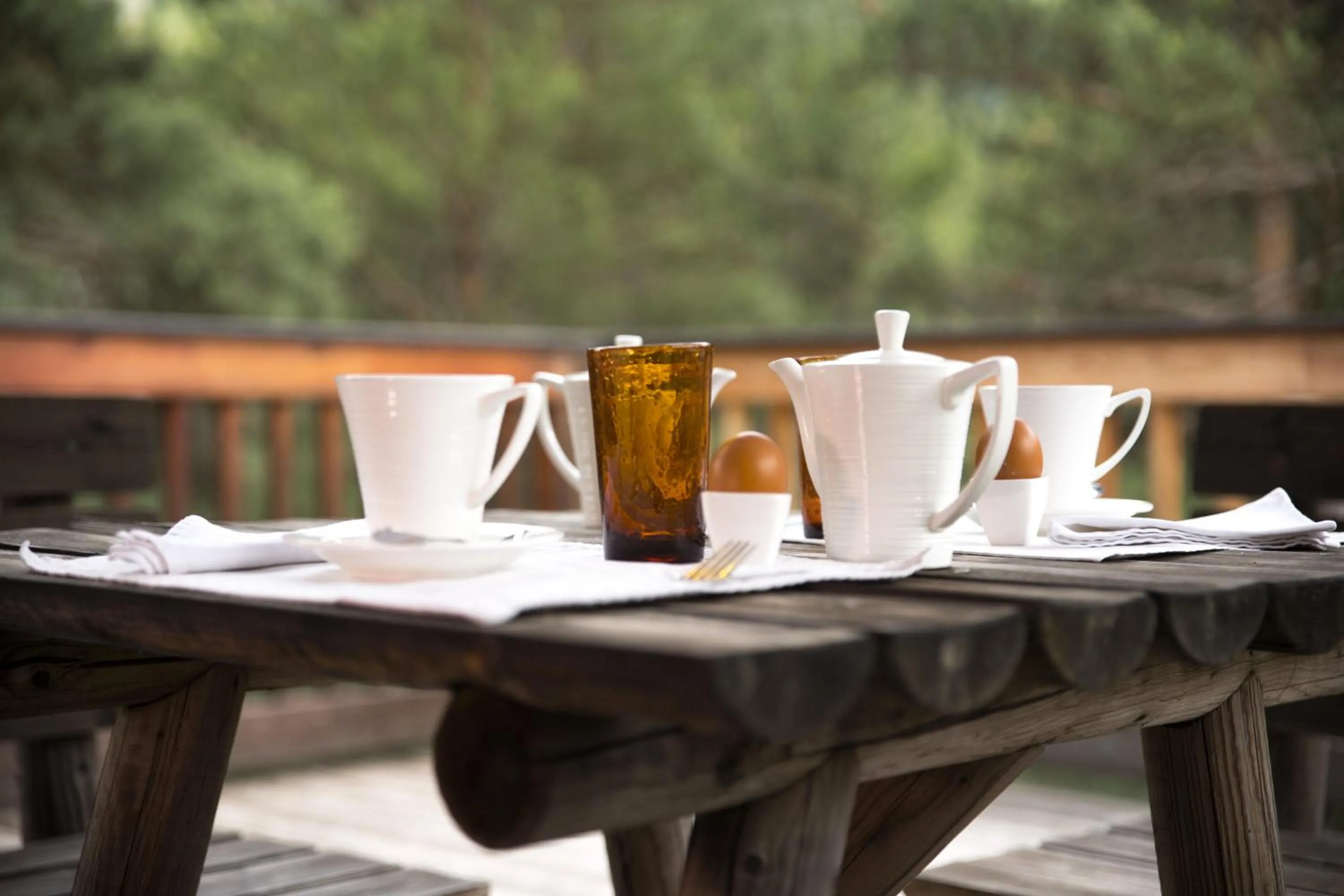 Continental breakfast in Le Passe Montagne