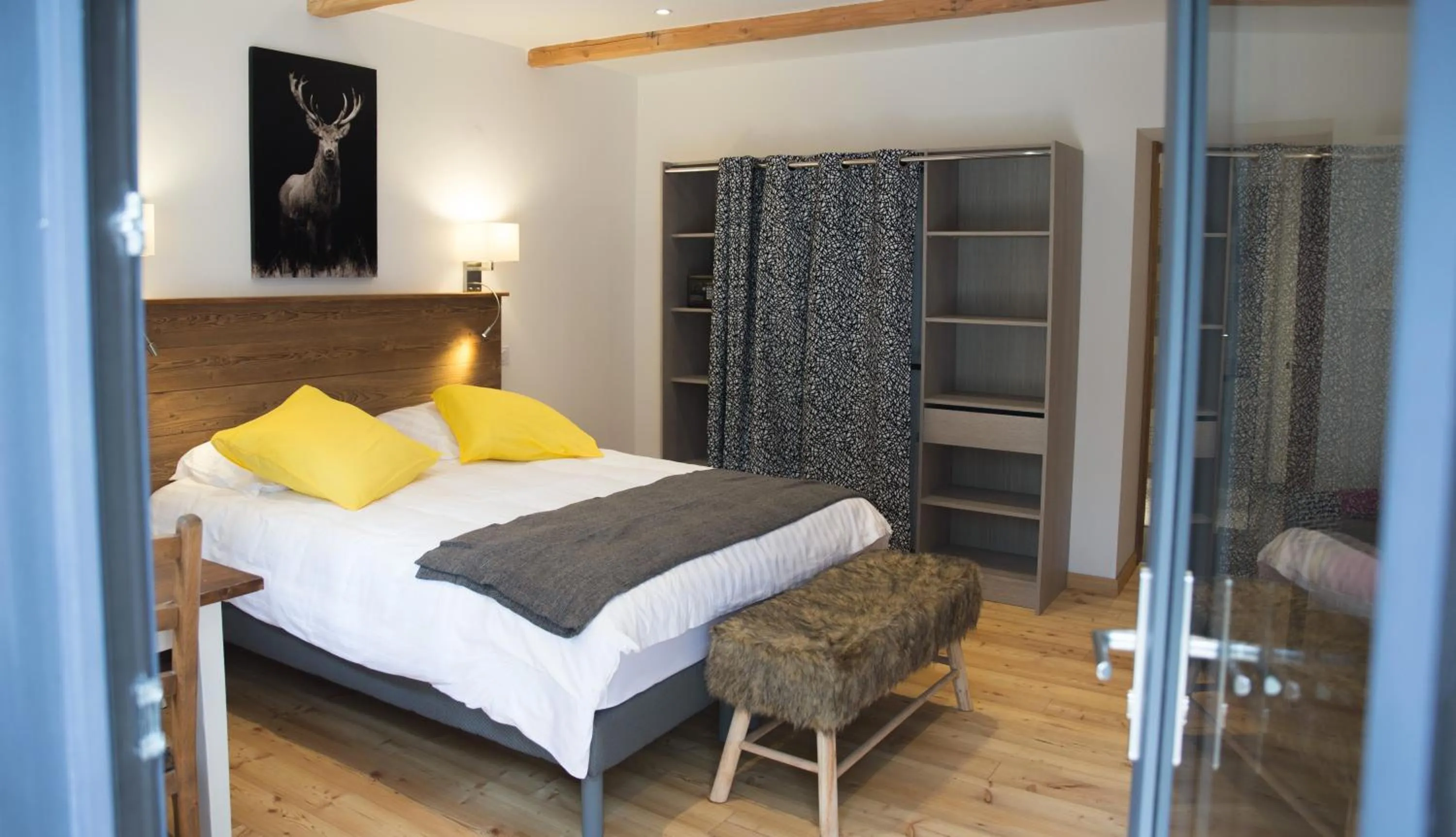 Bed in Le Passe Montagne