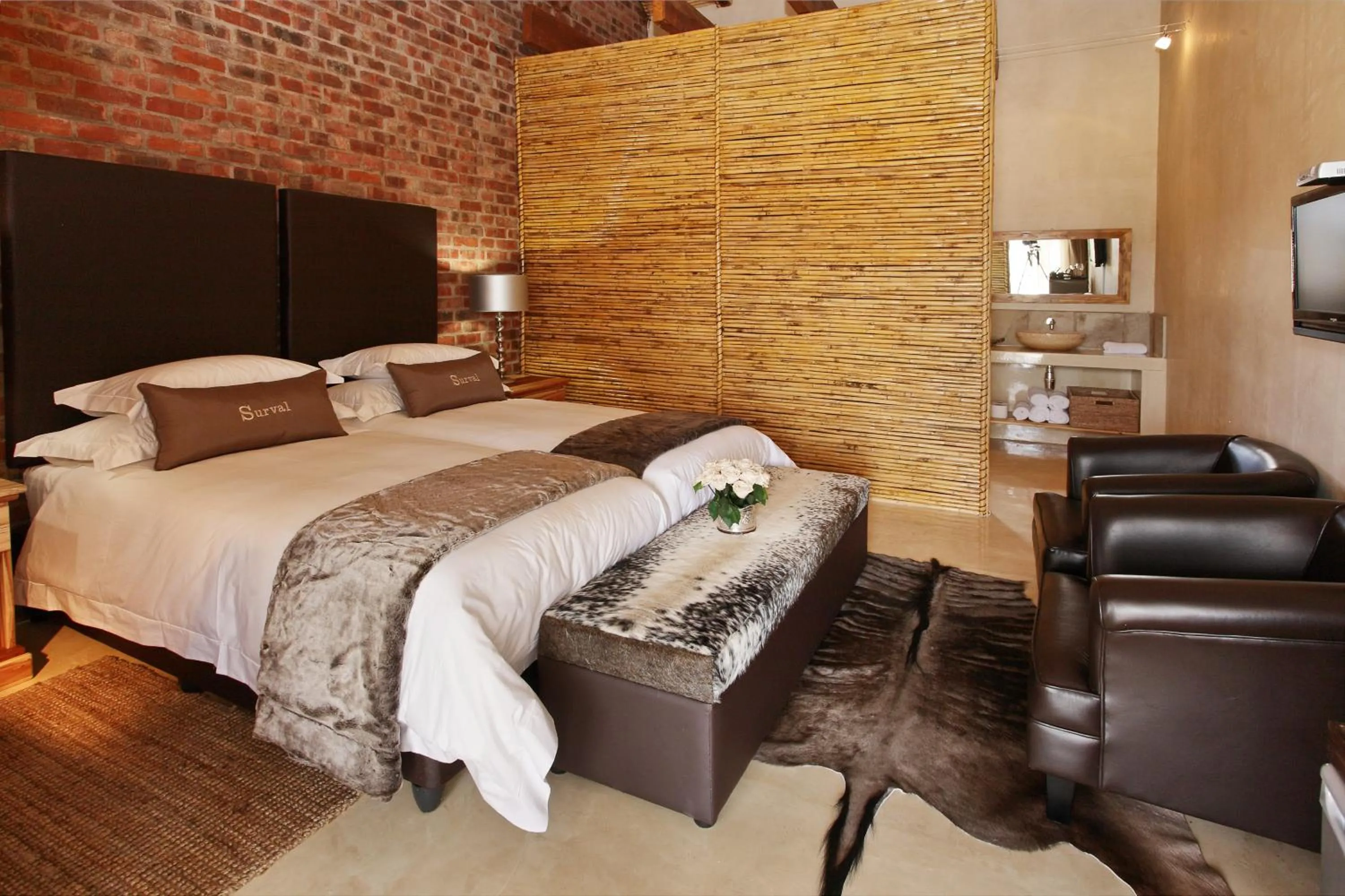 Bed in Surval Boutique Olive Estate