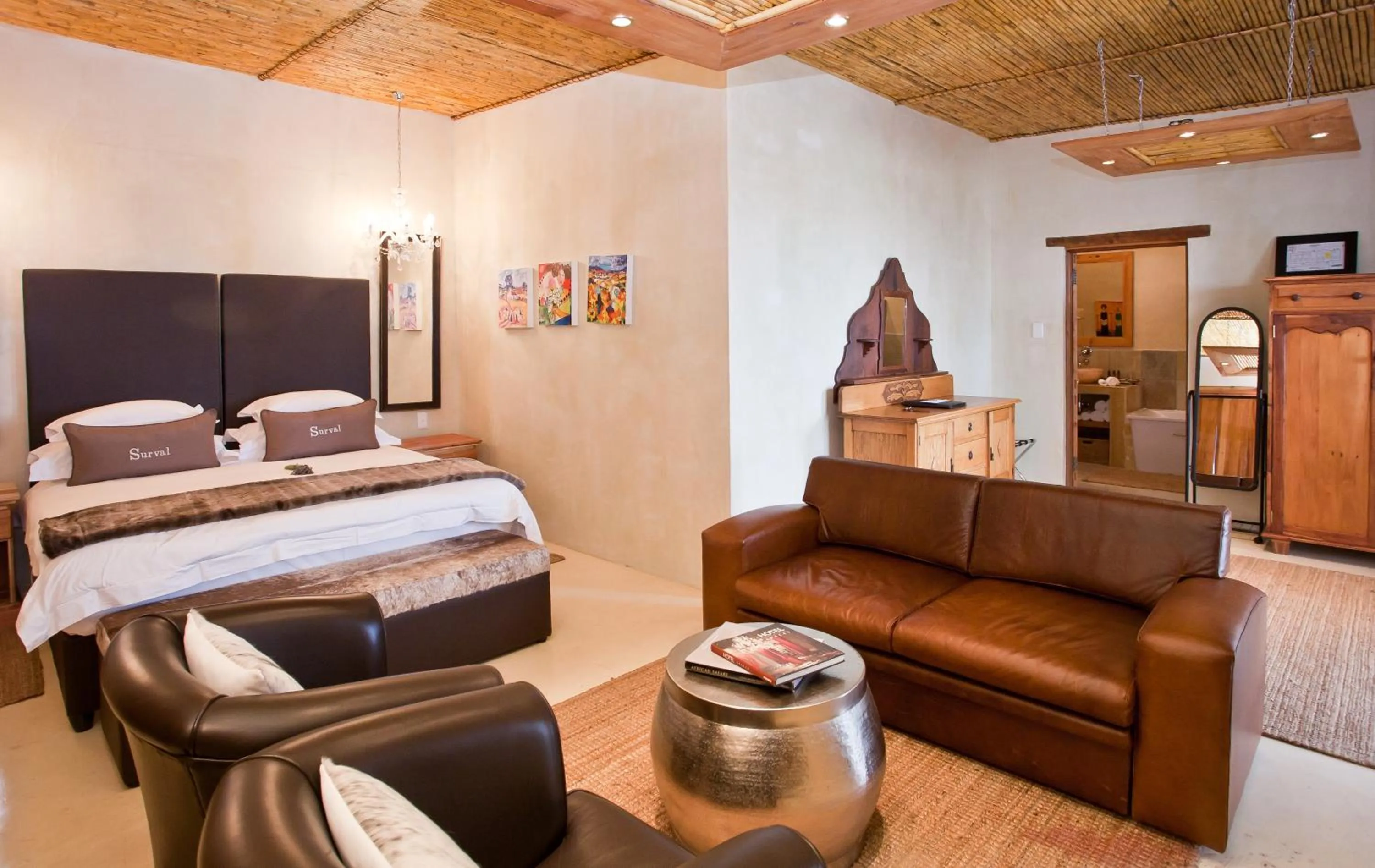 Bed in Surval Boutique Olive Estate