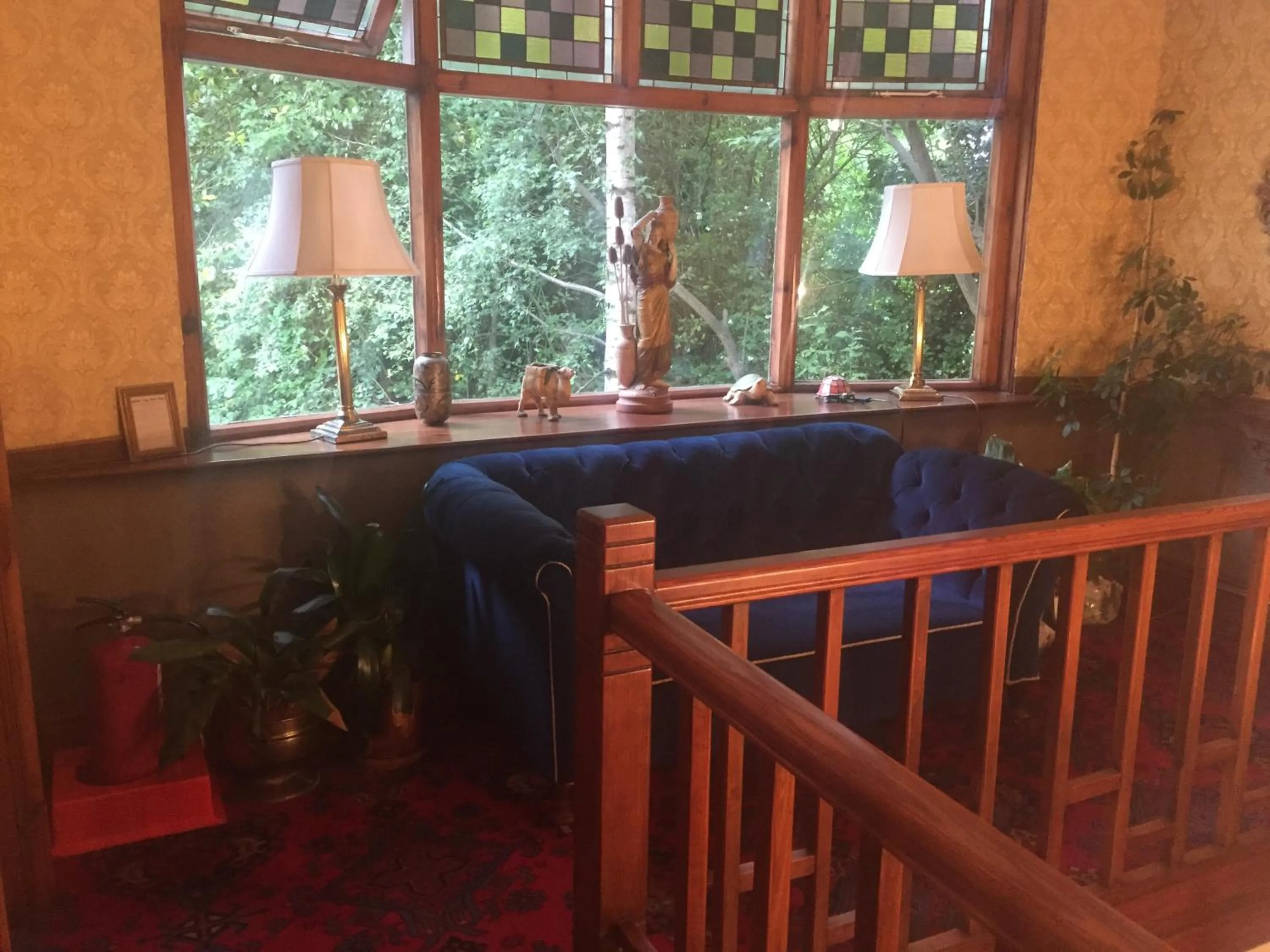 Decorative detail in Oakfield Lodge Guest House Stockport