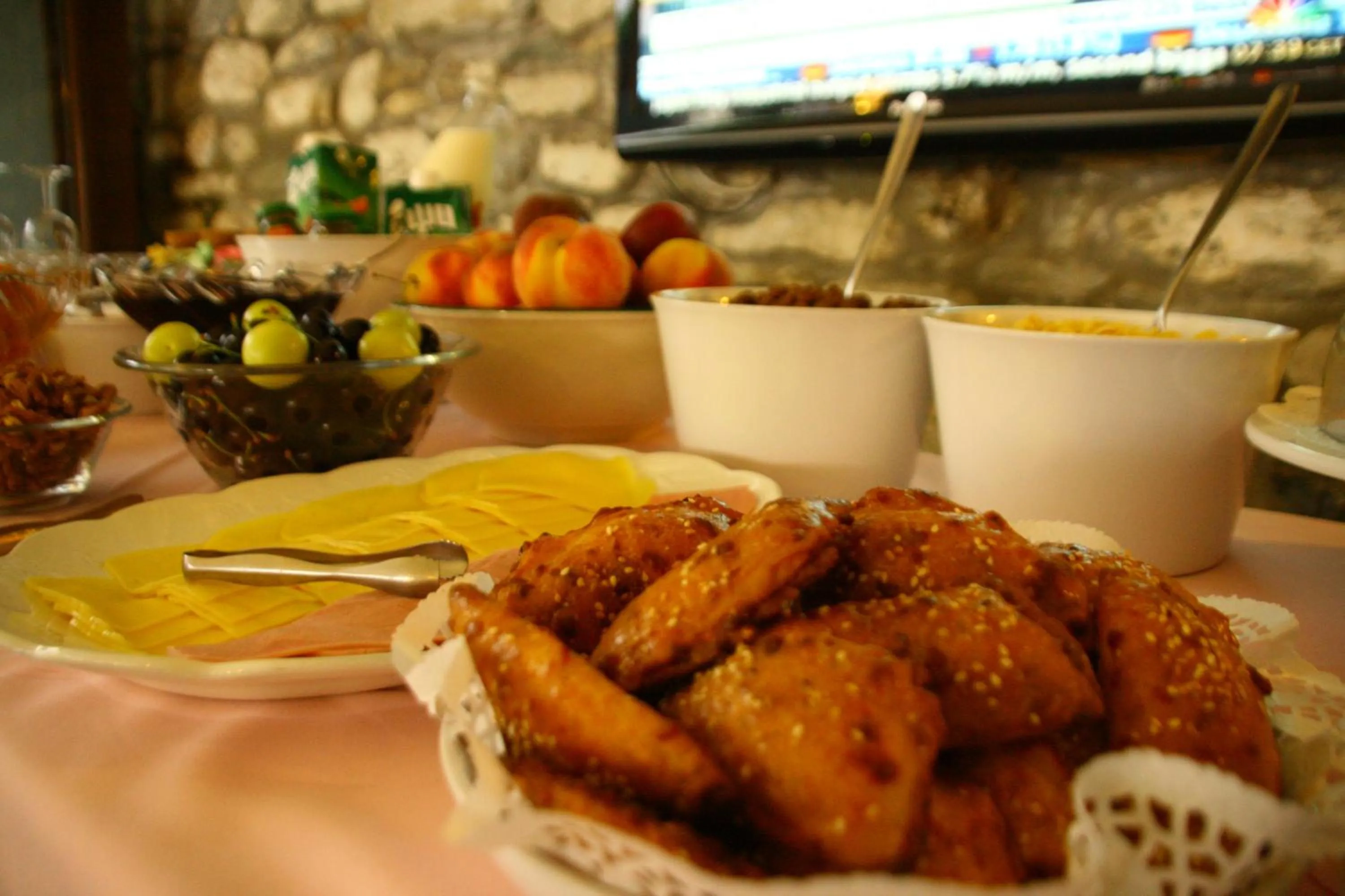 Bed in Boutique Hotel Kentrikon & Bungalows