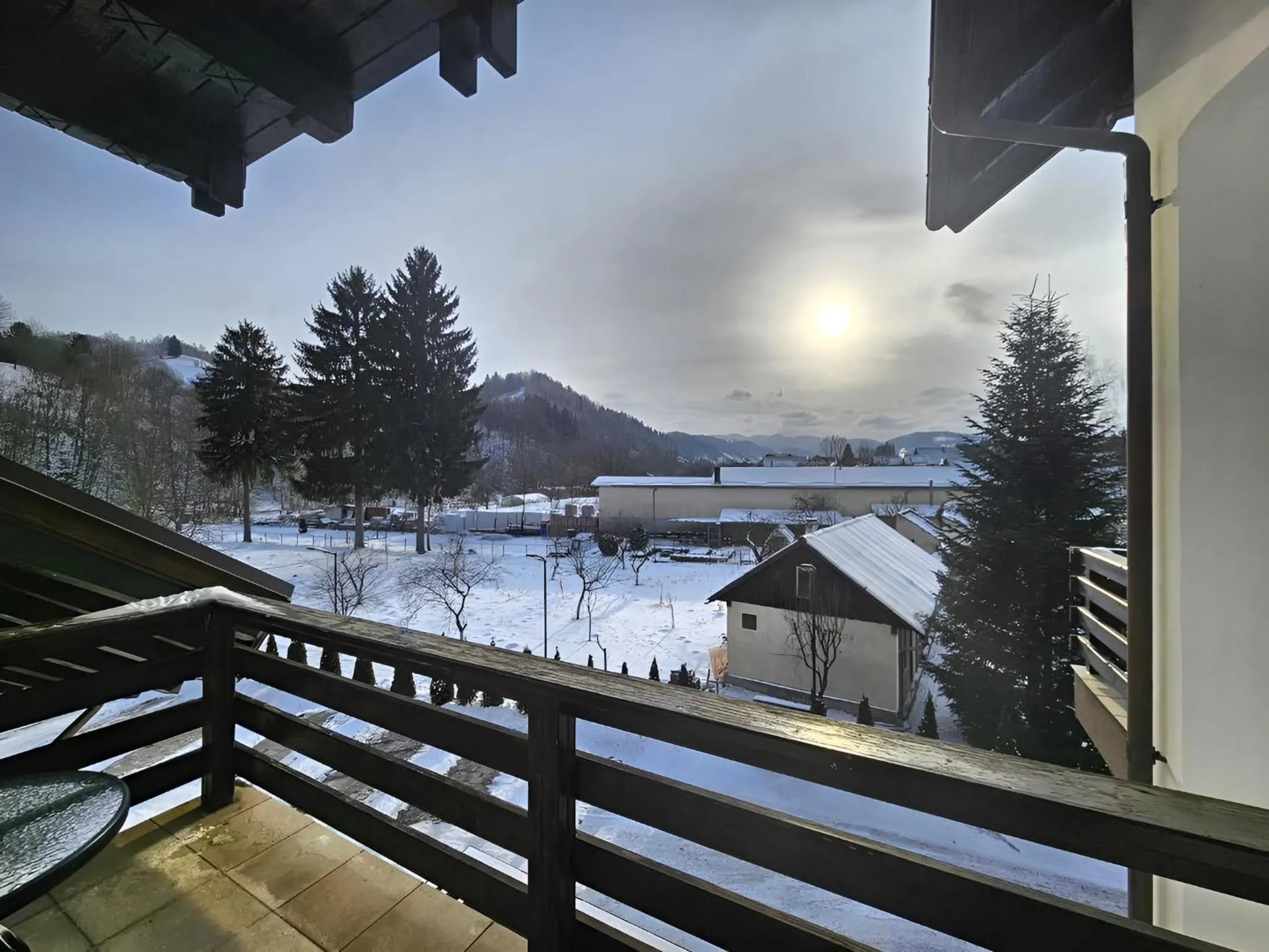 View (from property/room) in Pensiunea Andrei Moieciu