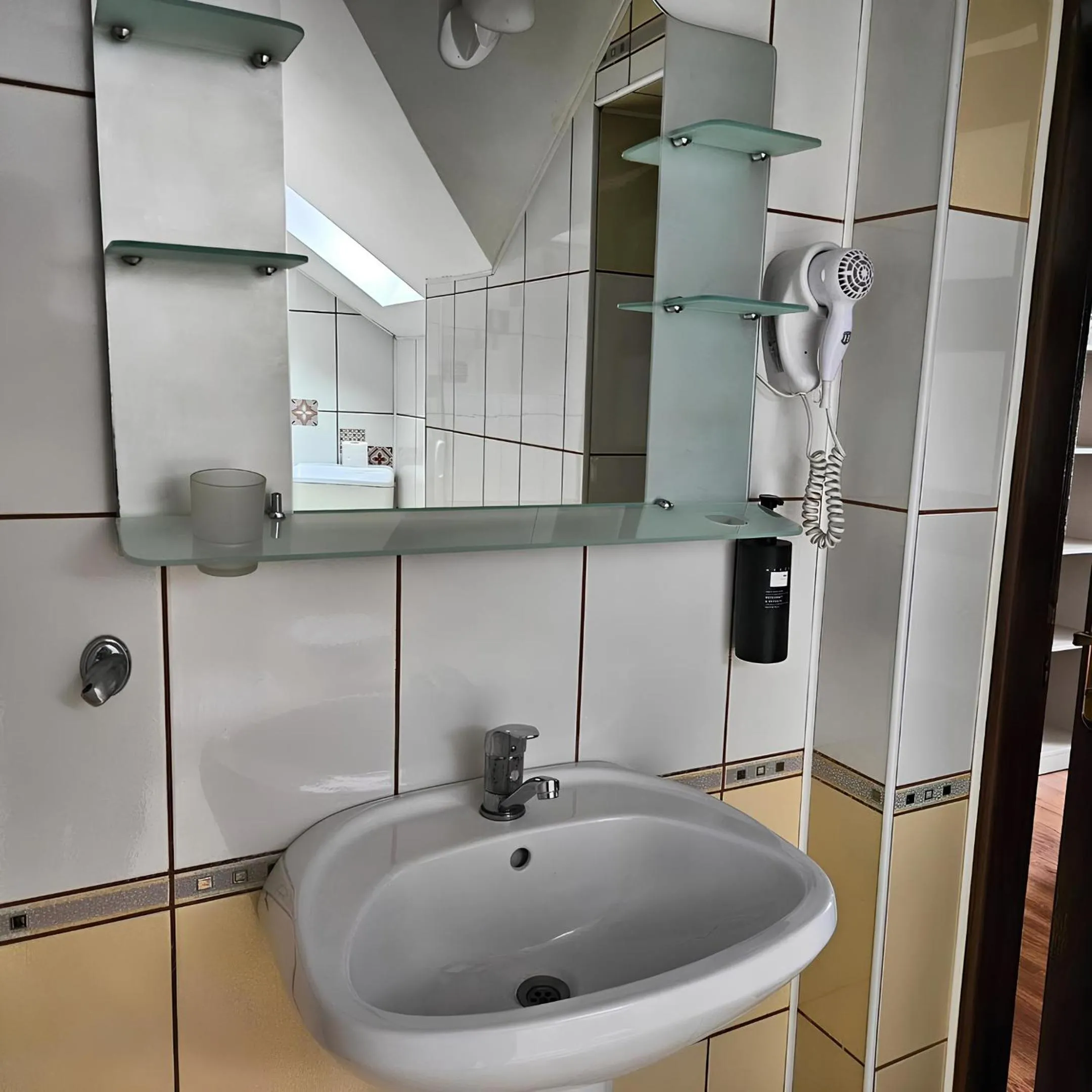 Bathroom in Pensiunea Andrei Moieciu