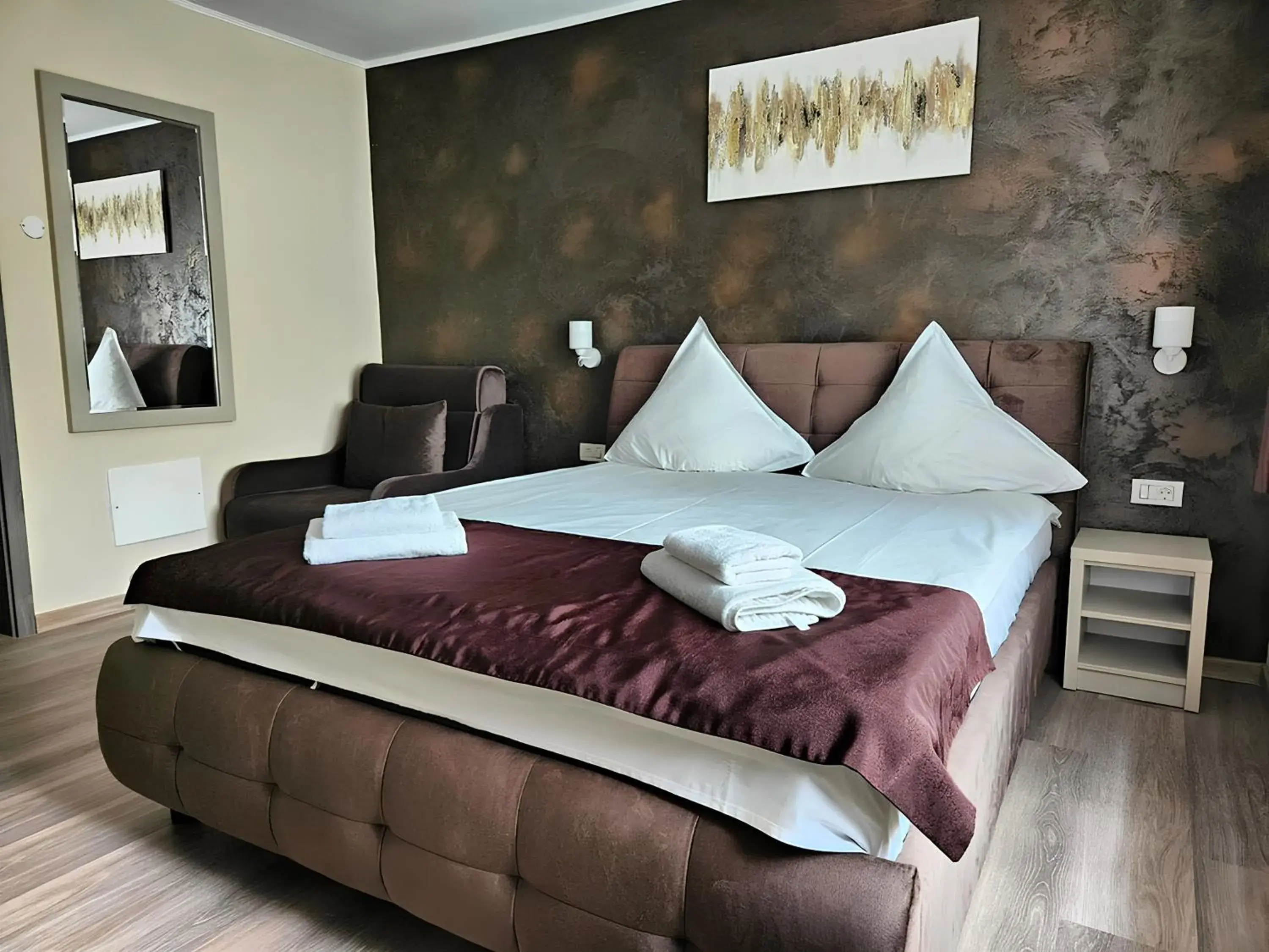 Double Room in Pensiunea Andrei Moieciu Double Room in Pensiunea Andrei Moieciu