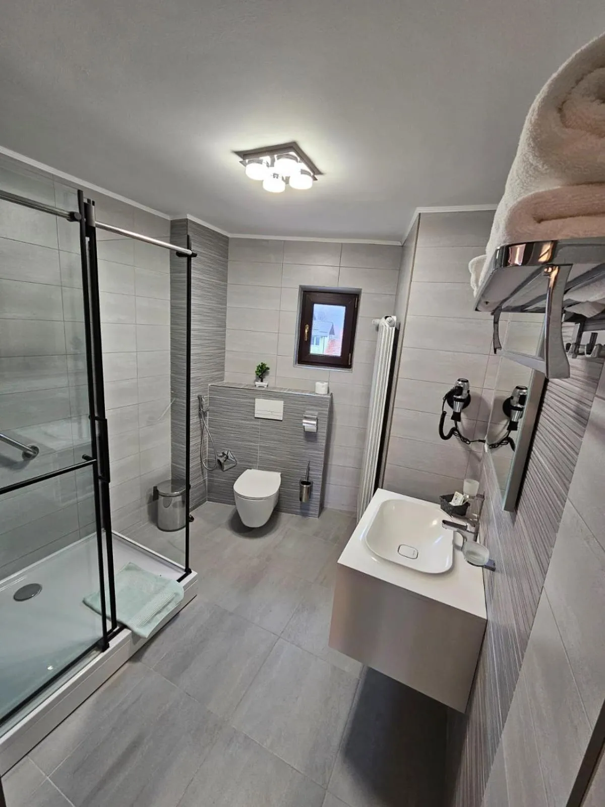 Shower in Pensiunea Andrei Moieciu
