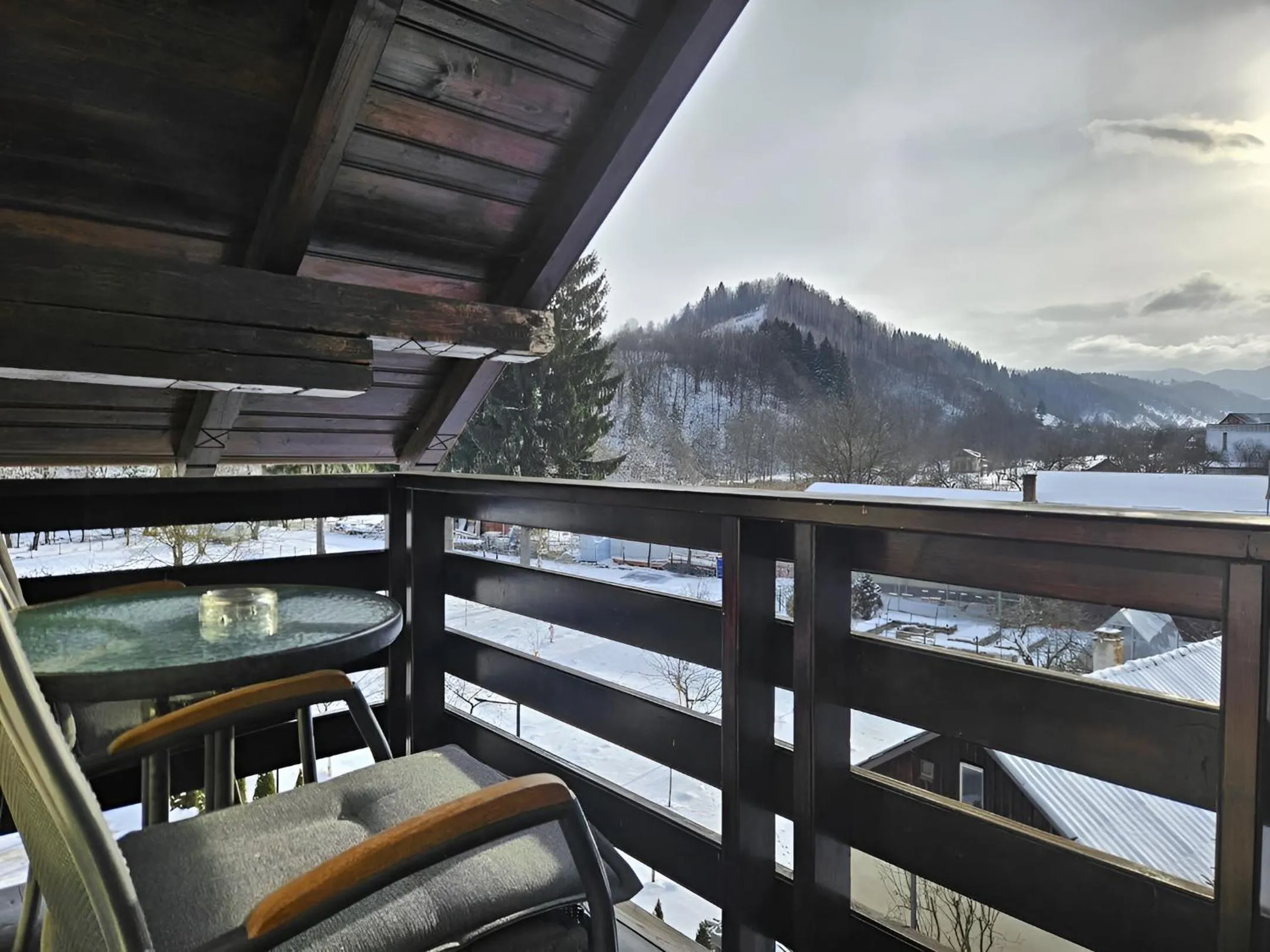 View (from property/room) in Pensiunea Andrei Moieciu