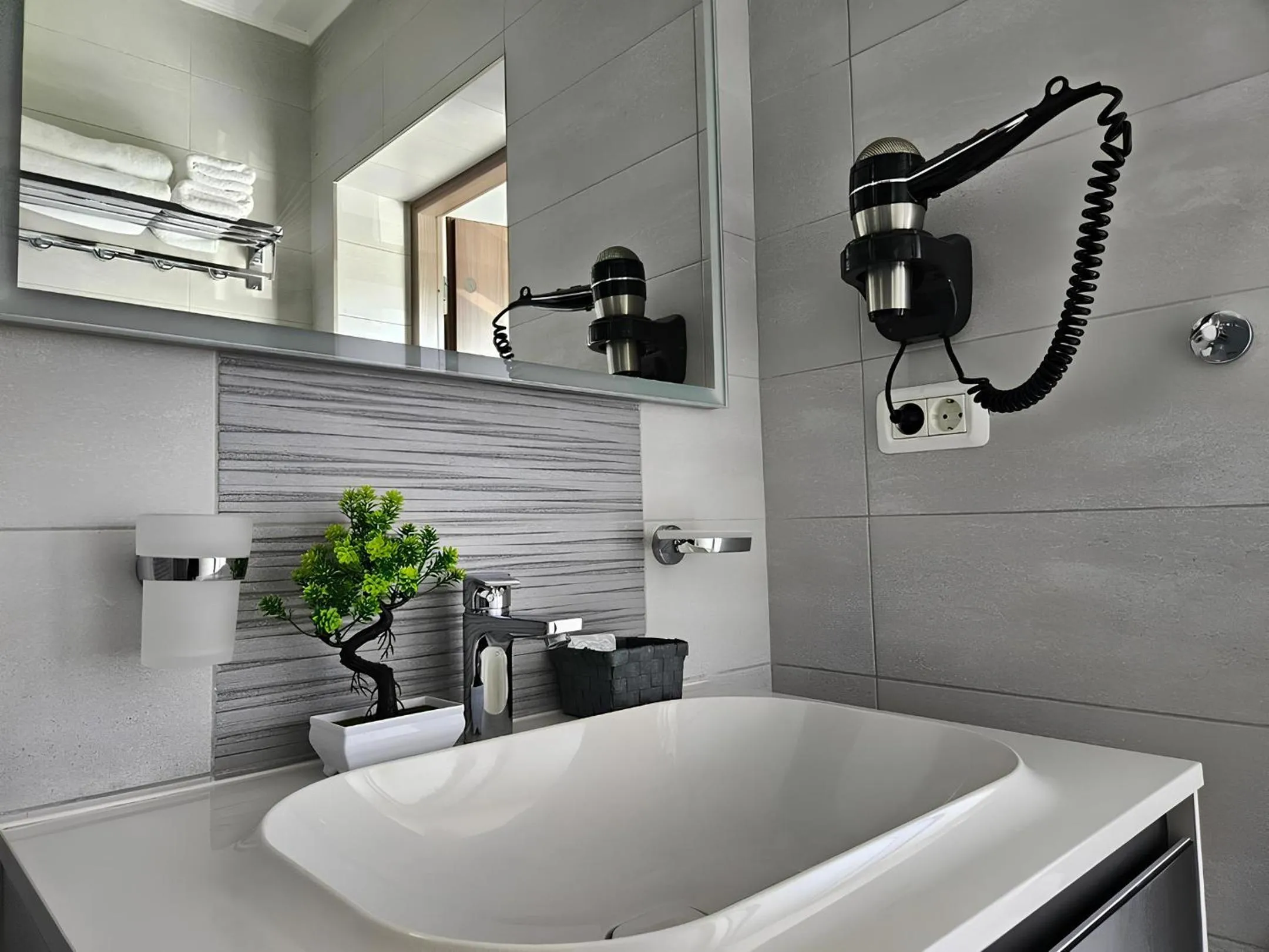 Bathroom in Pensiunea Andrei Moieciu