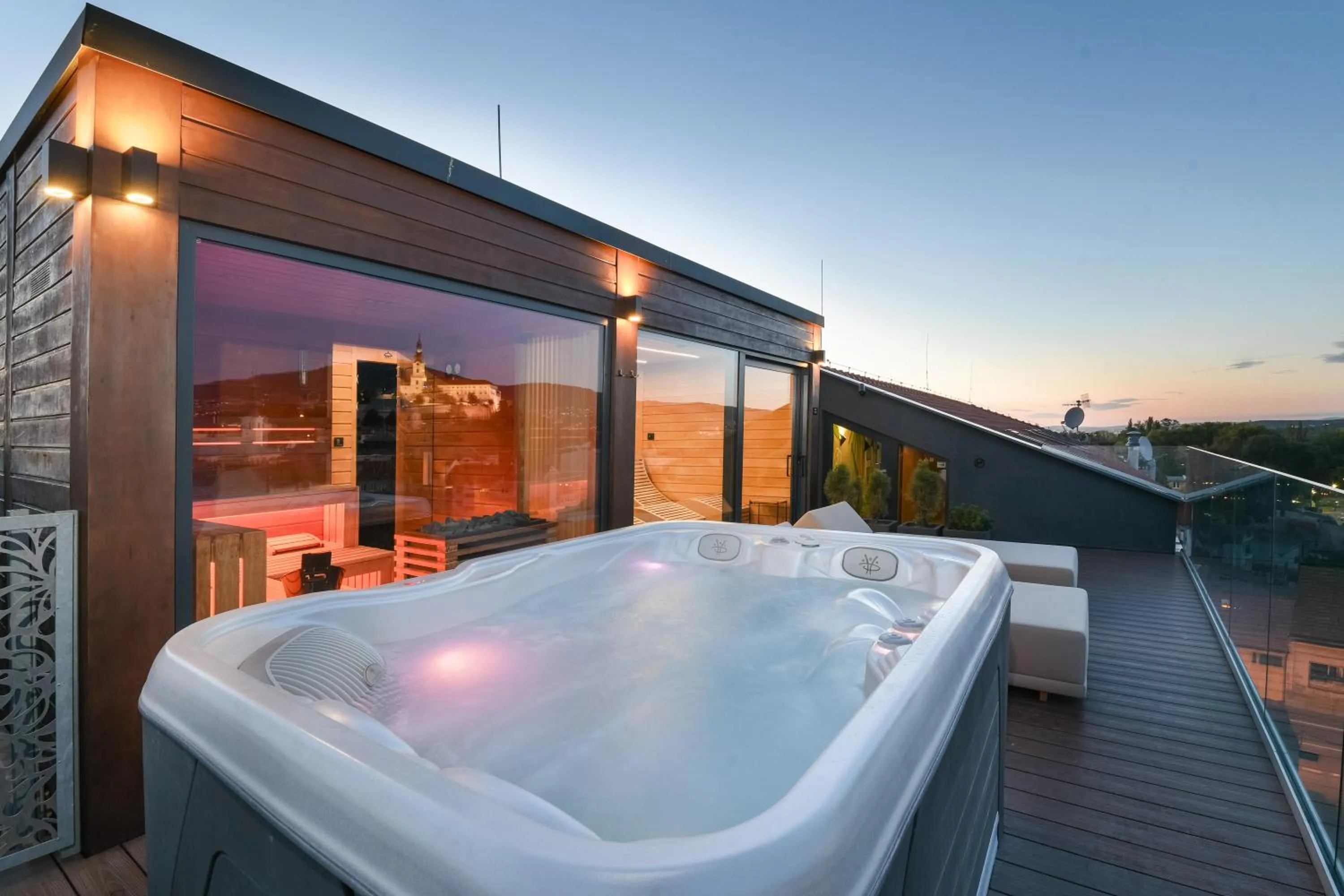 Spa and wellness centre/facilities in BOUTIQUE HOTEL11 with rooftop SPA