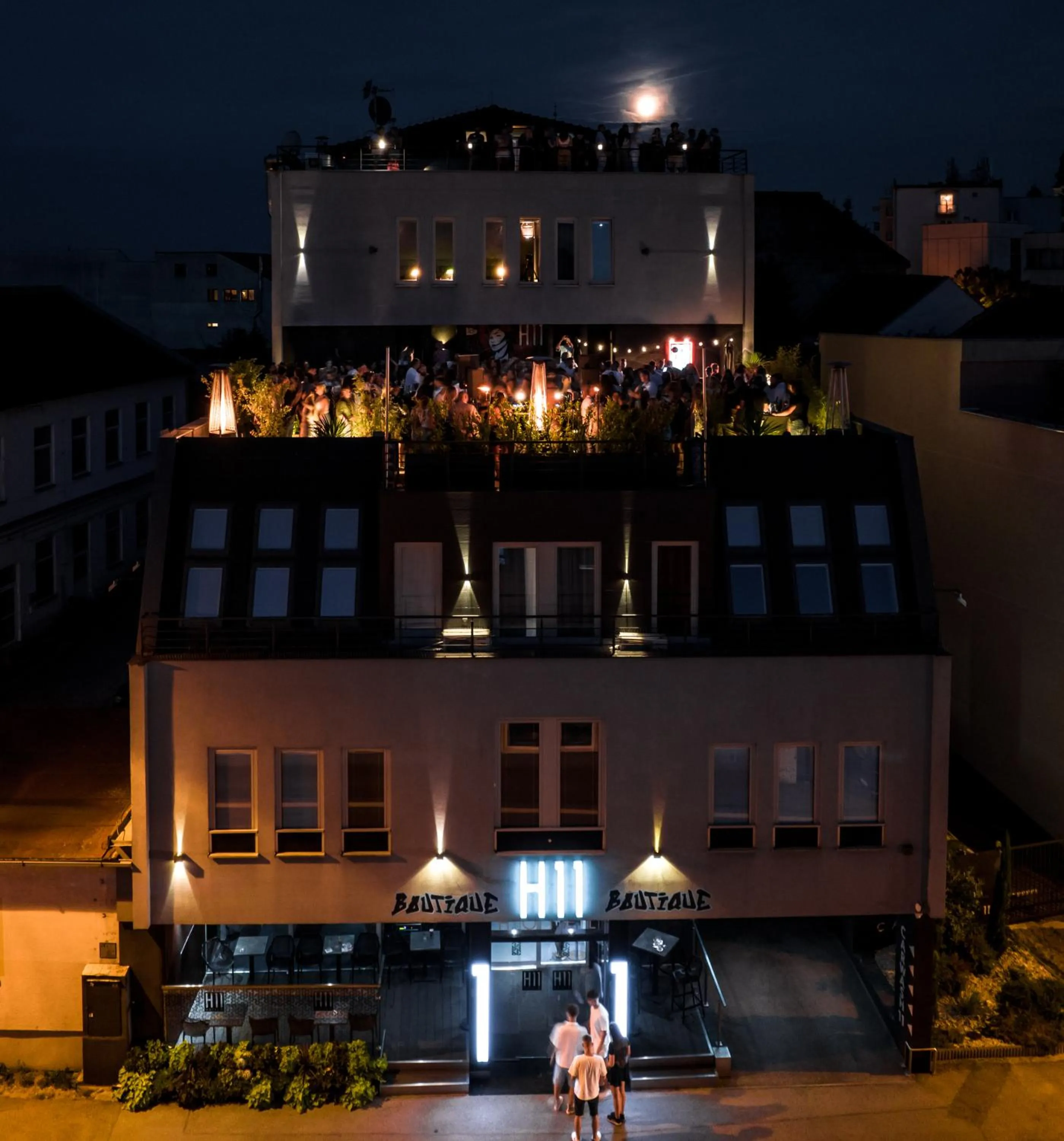 Property building in BOUTIQUE HOTEL11 with rooftop SPA