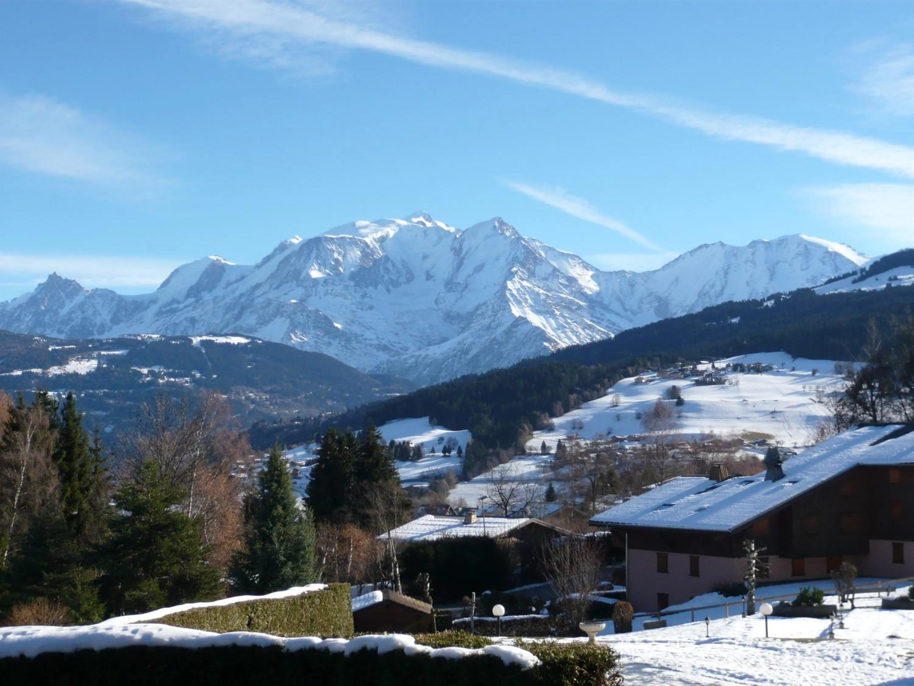 View (from property/room) in Aux Ducs de Savoie