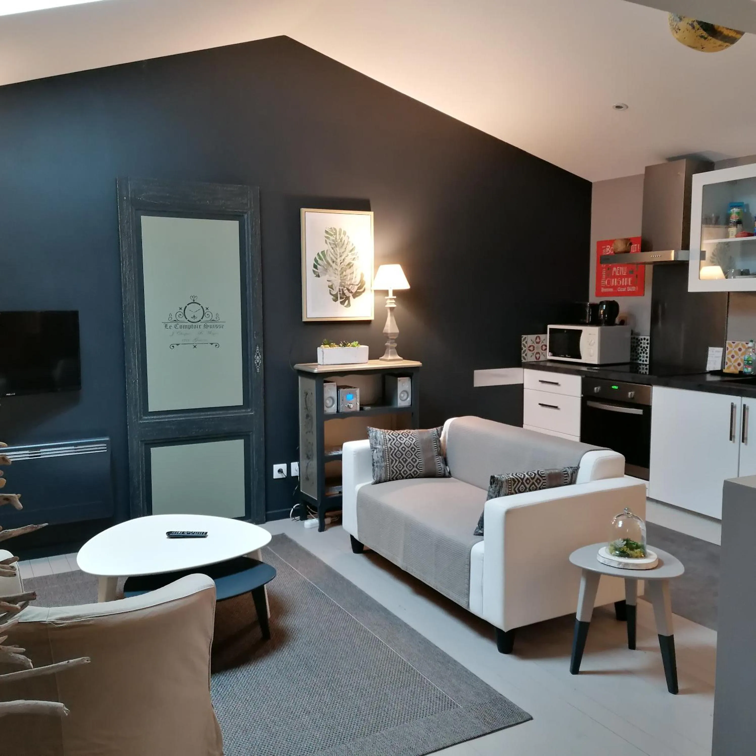 Living room in Le Clos des Treilles