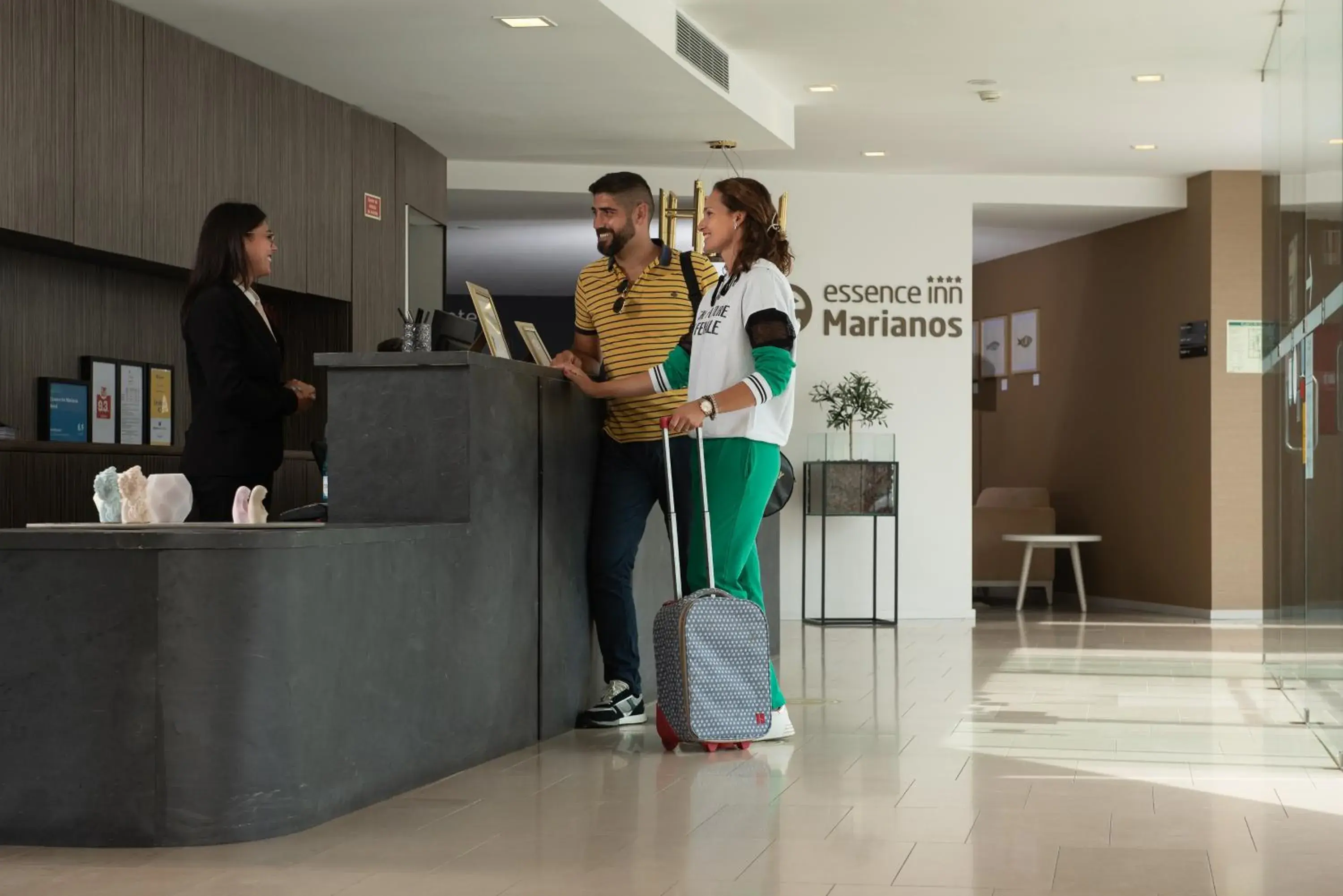 Lobby or reception in Essence Inn Marianos Hotel Lobby or reception in Essence Inn Marianos Hotel