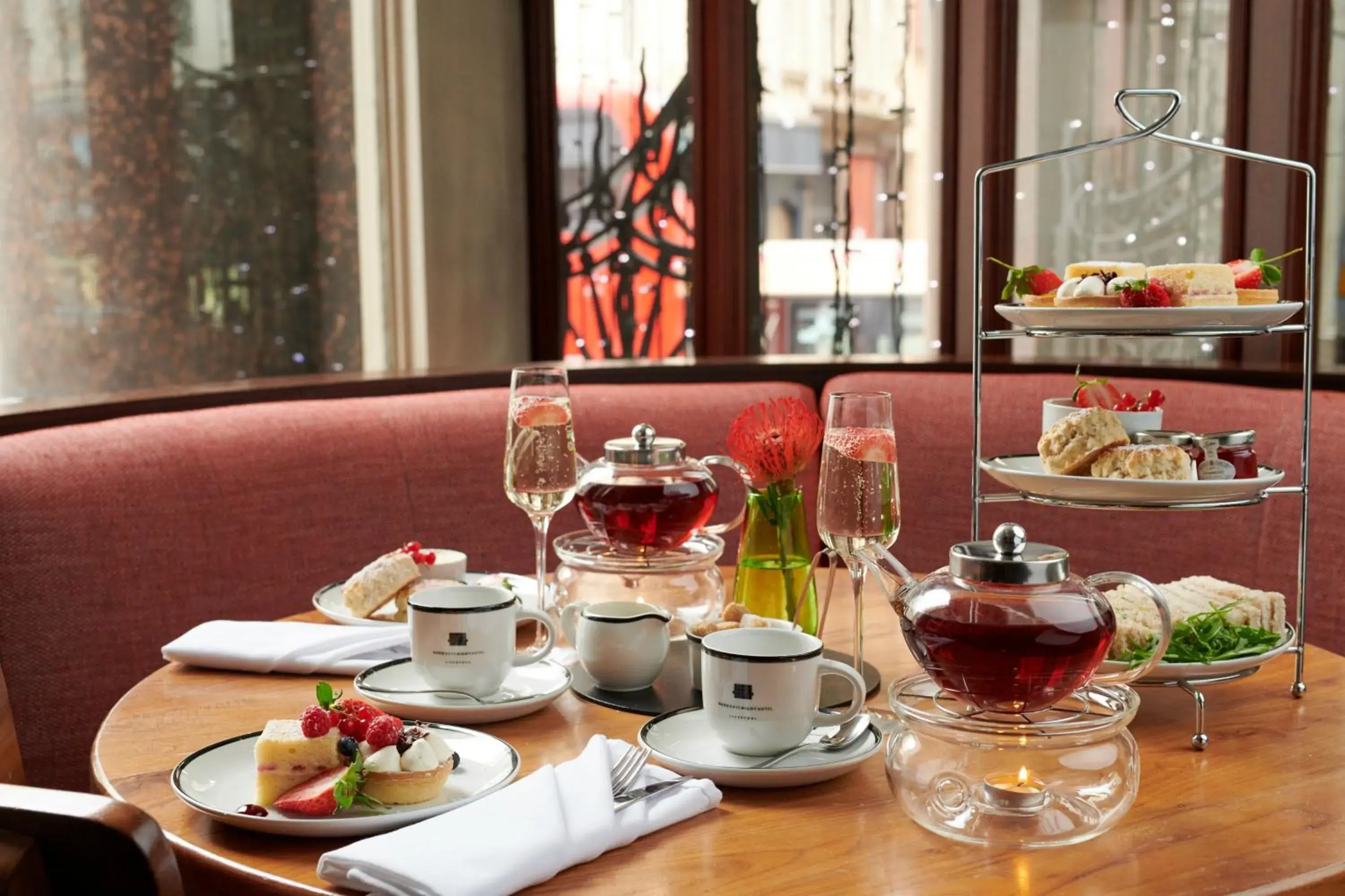 Food close-up in Hard Days Night Hotel Food close-up in Hard Days Night Hotel