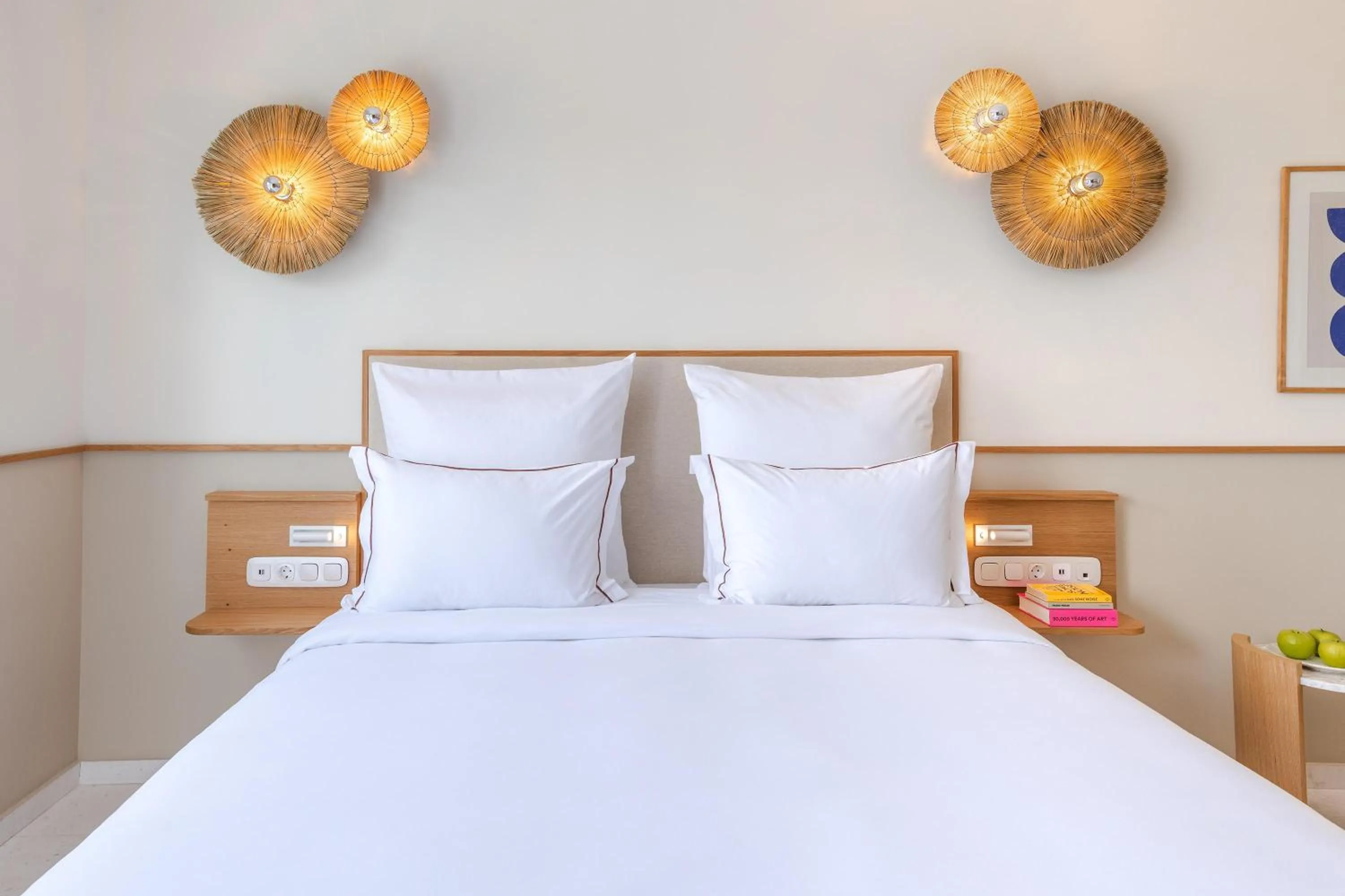 Photo of the whole room, Bed in Brown Beach Chalkida Resort, a member of Brown Hotels