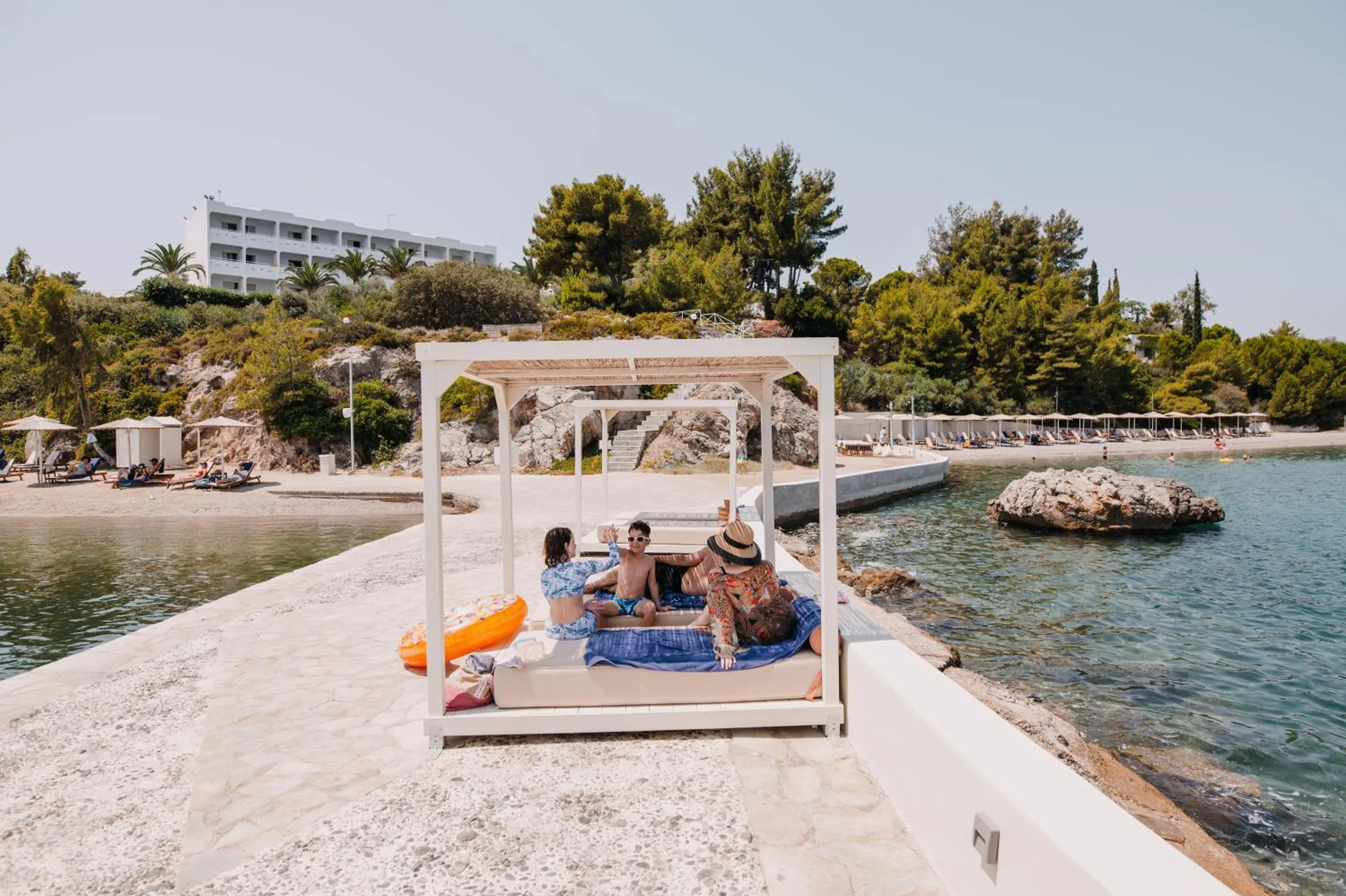 Beach in Brown Beach Chalkida Resort, a member of Brown Hotels