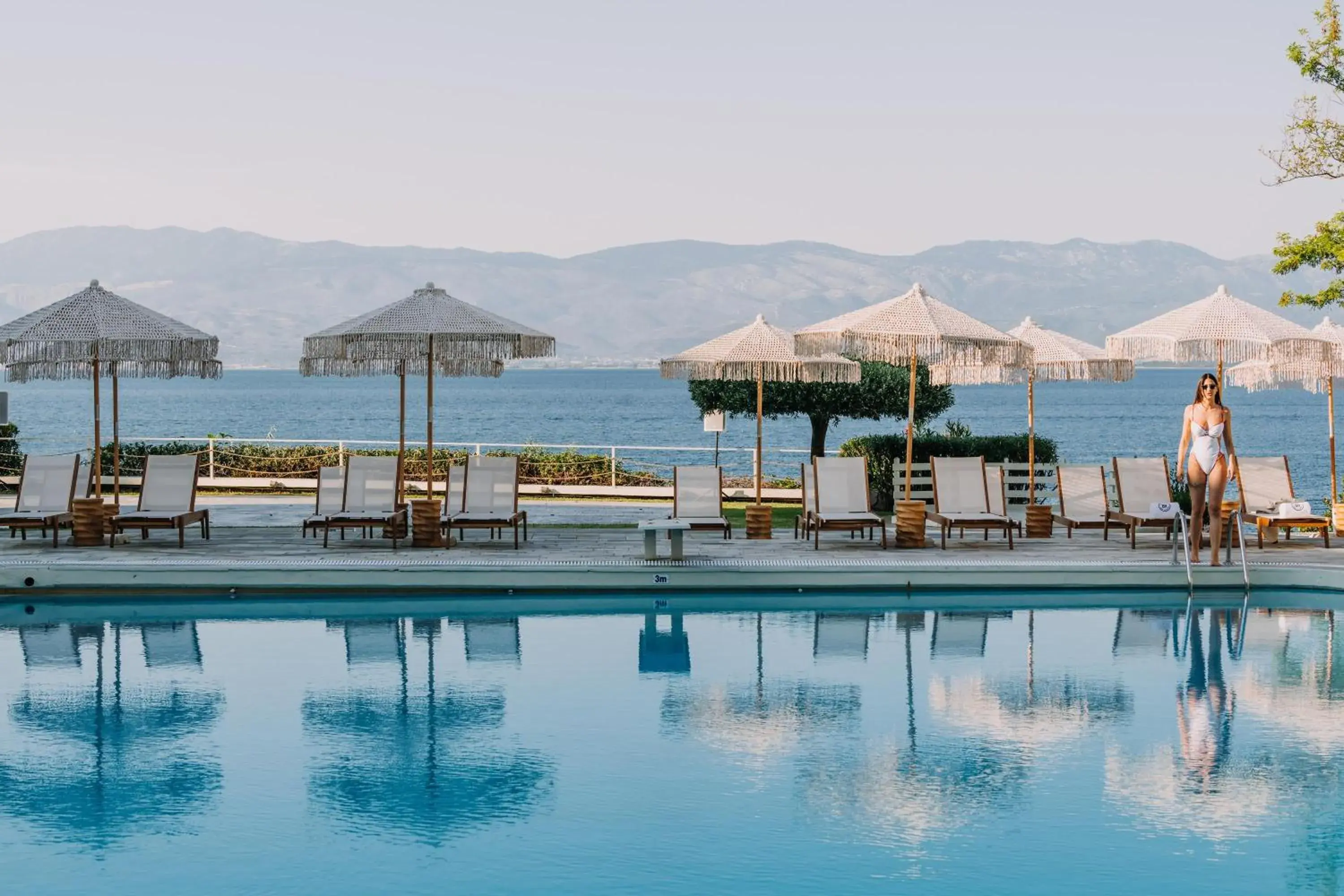 Swimming pool in Brown Beach Chalkida Resort, a member of Brown Hotels Swimming pool in Brown Beach Chalkida Resort, a member of Brown Hotels