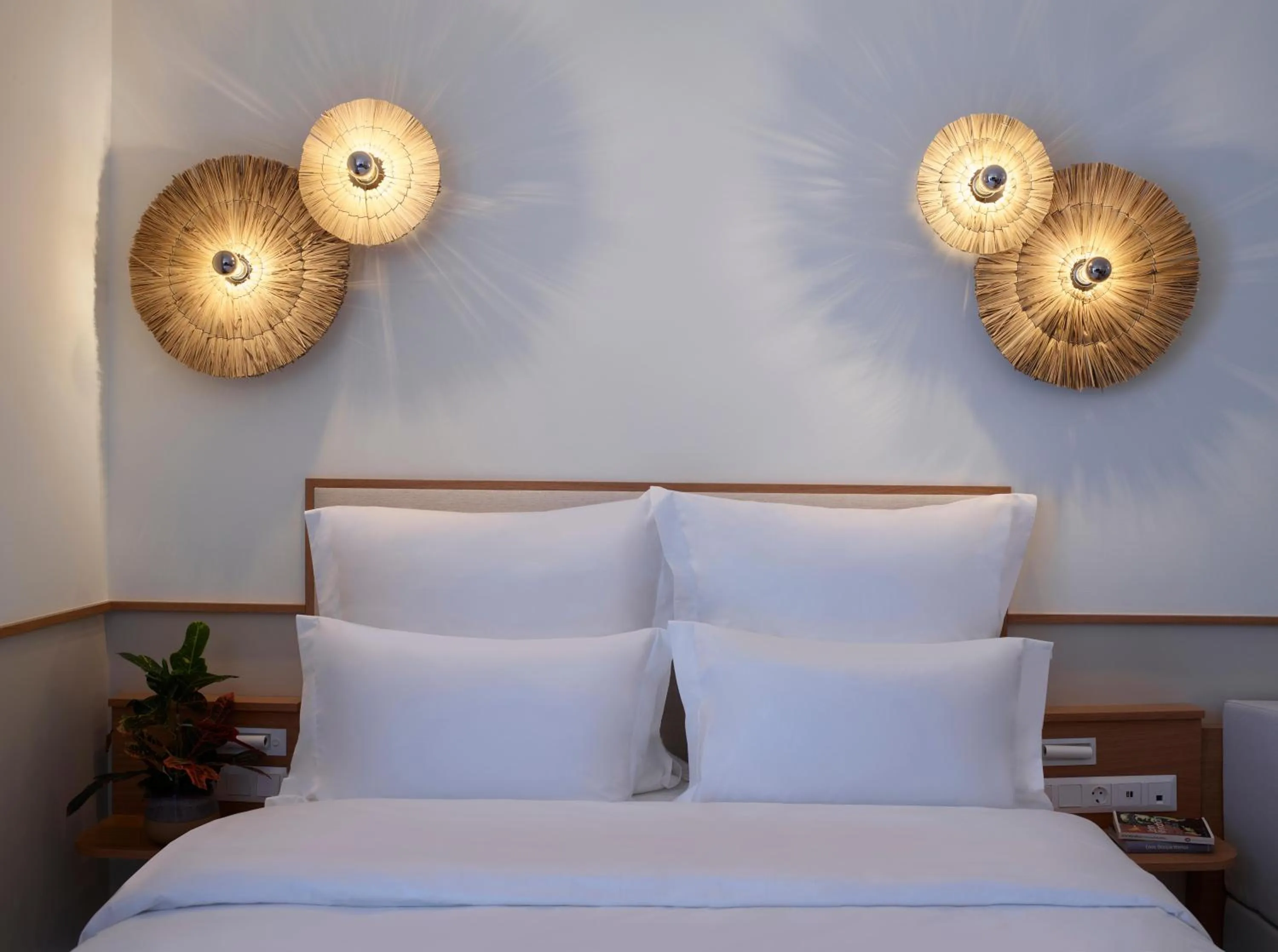 Photo of the whole room, Bed in Brown Beach Chalkida Resort, a member of Brown Hotels