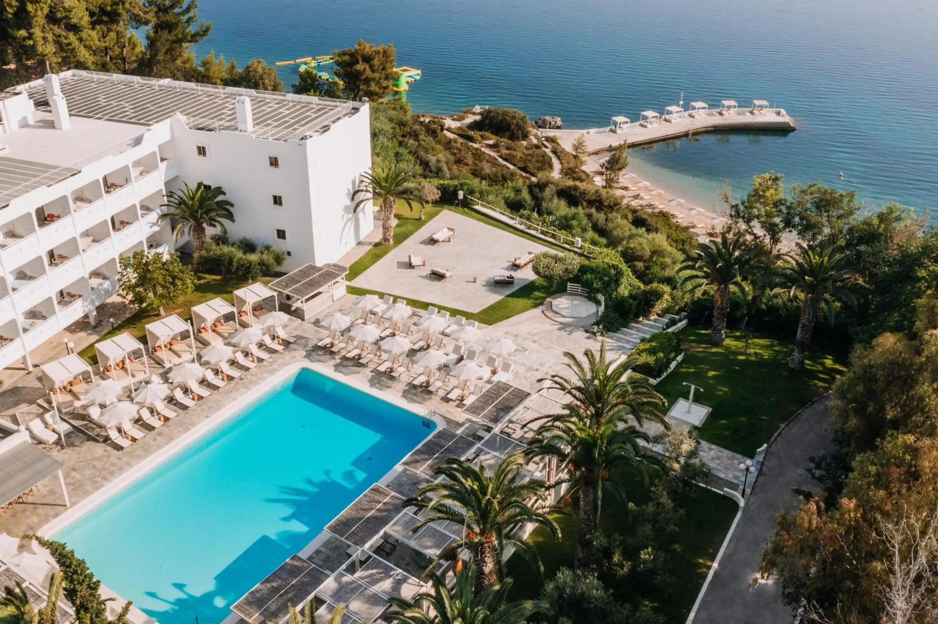 Swimming pool in Brown Beach Chalkida Resort, a member of Brown Hotels Swimming pool in Brown Beach Chalkida Resort, a member of Brown Hotels