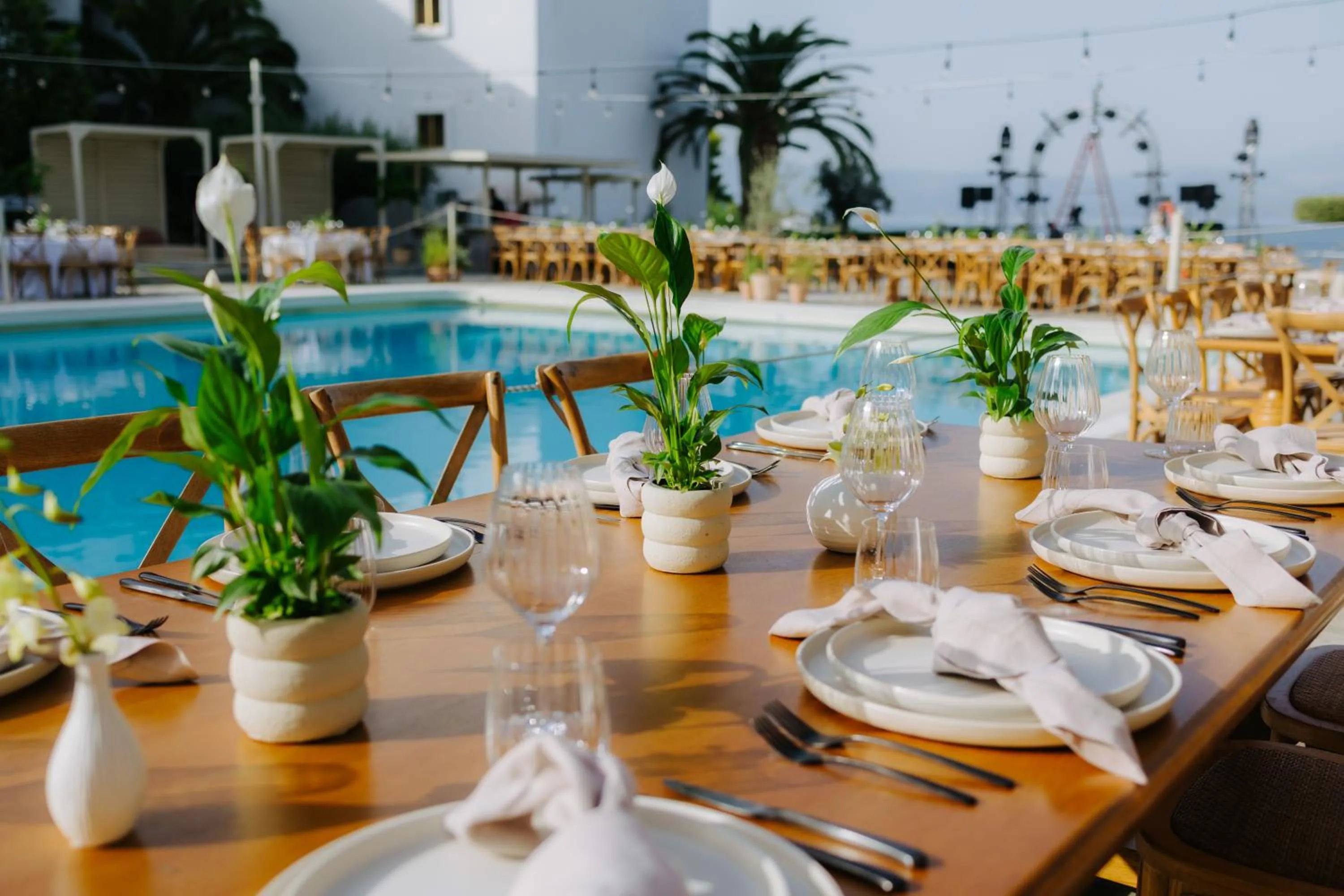 wedding in Brown Beach Chalkida Resort, a member of Brown Hotels