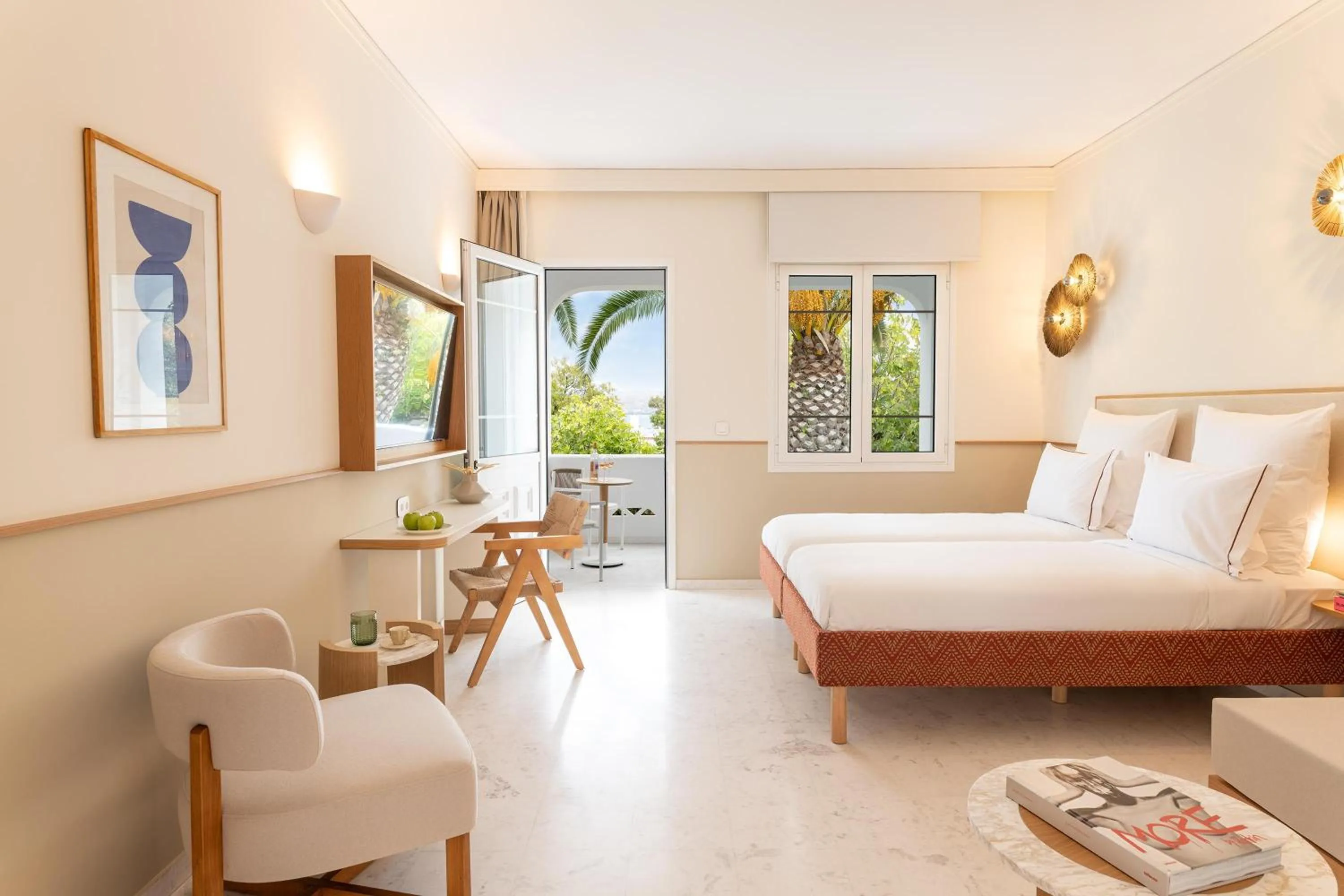 Photo of the whole room, Bed in Brown Beach Chalkida Resort, a member of Brown Hotels