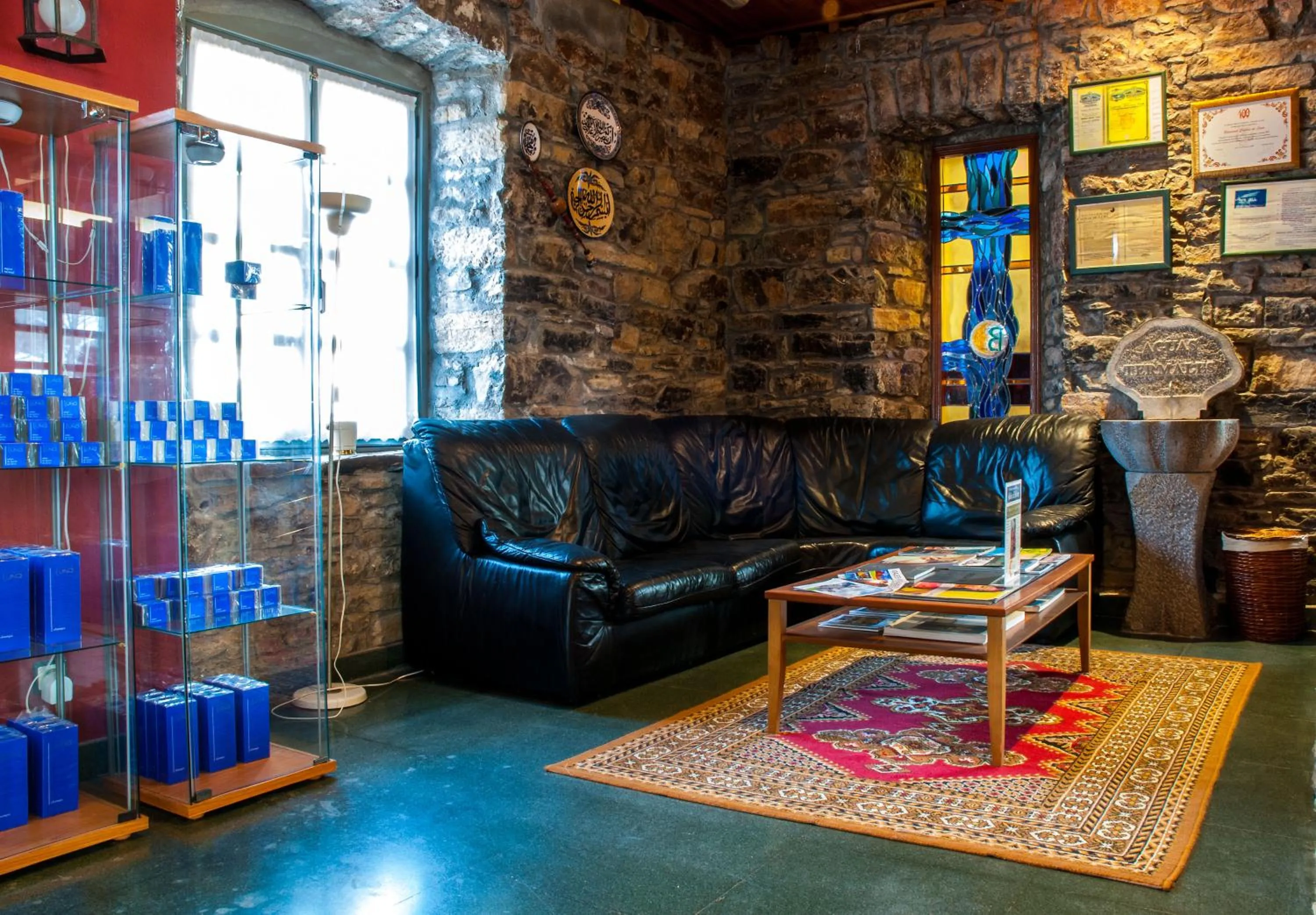 Lobby or reception in Balneario Caldas de Luna