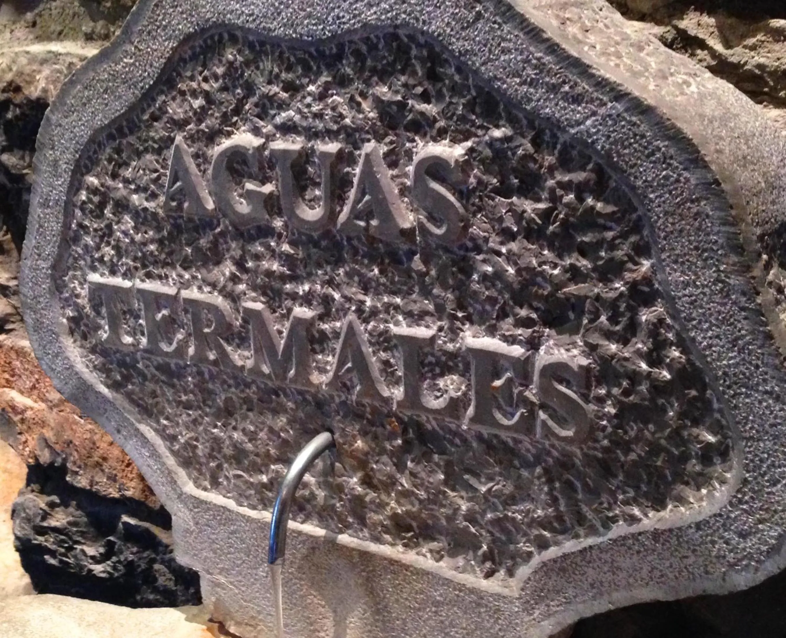 Decorative detail in Balneario Caldas de Luna