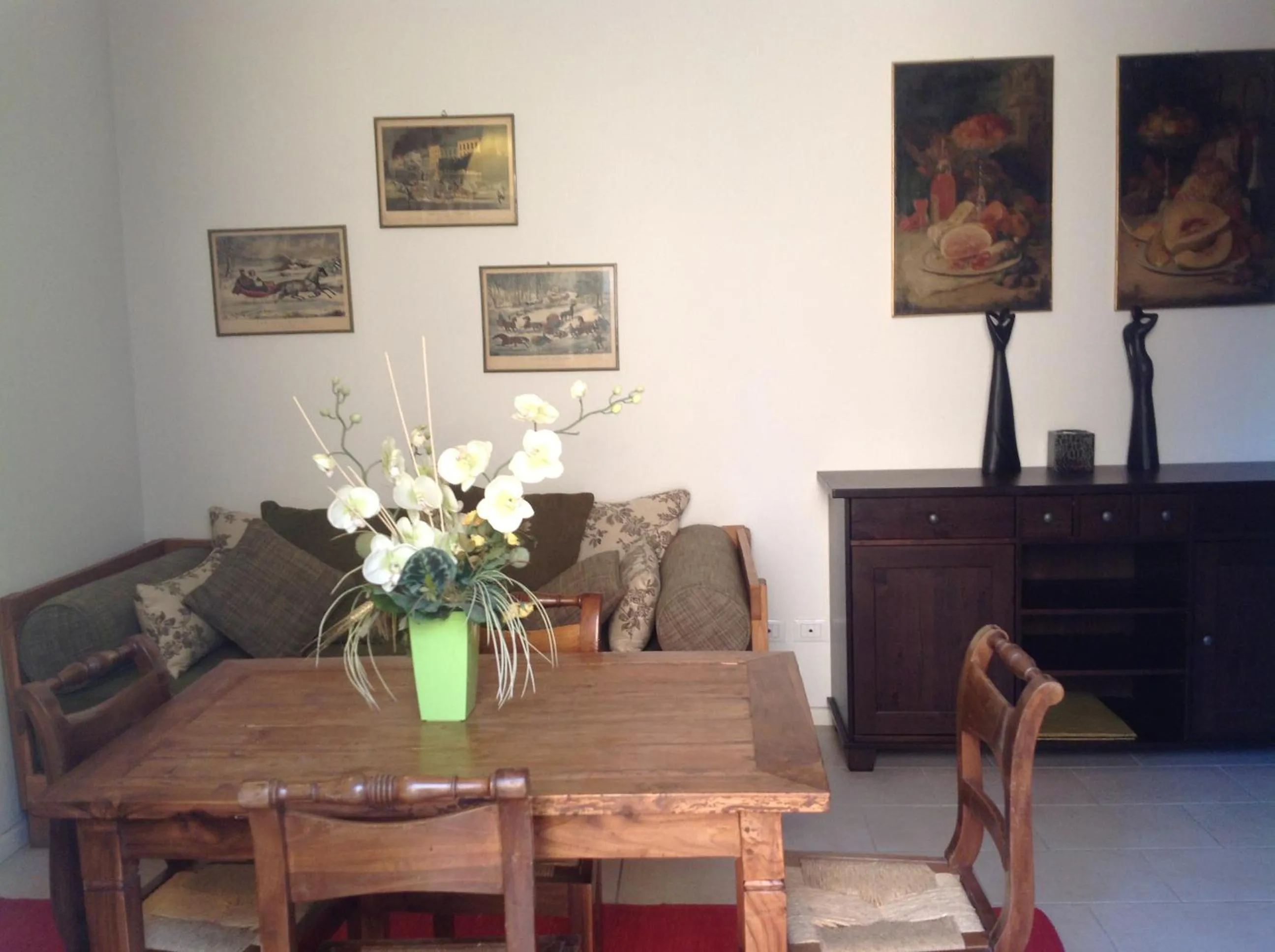 Seating area in Casa Munay