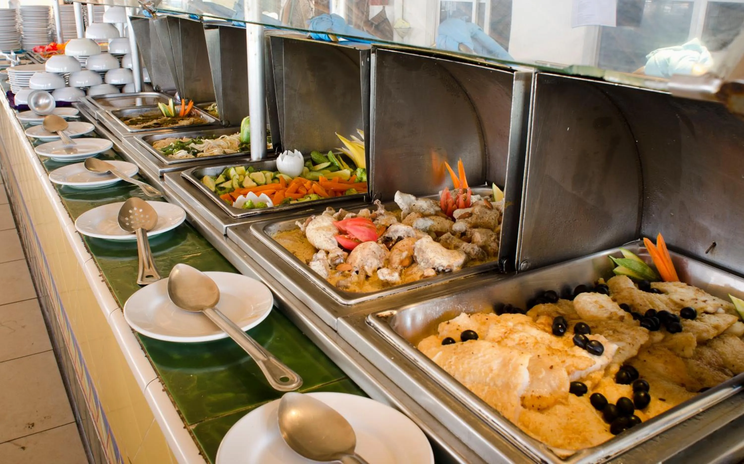 Food in Hotel Marina Puerto Dorado - Todo Incluido