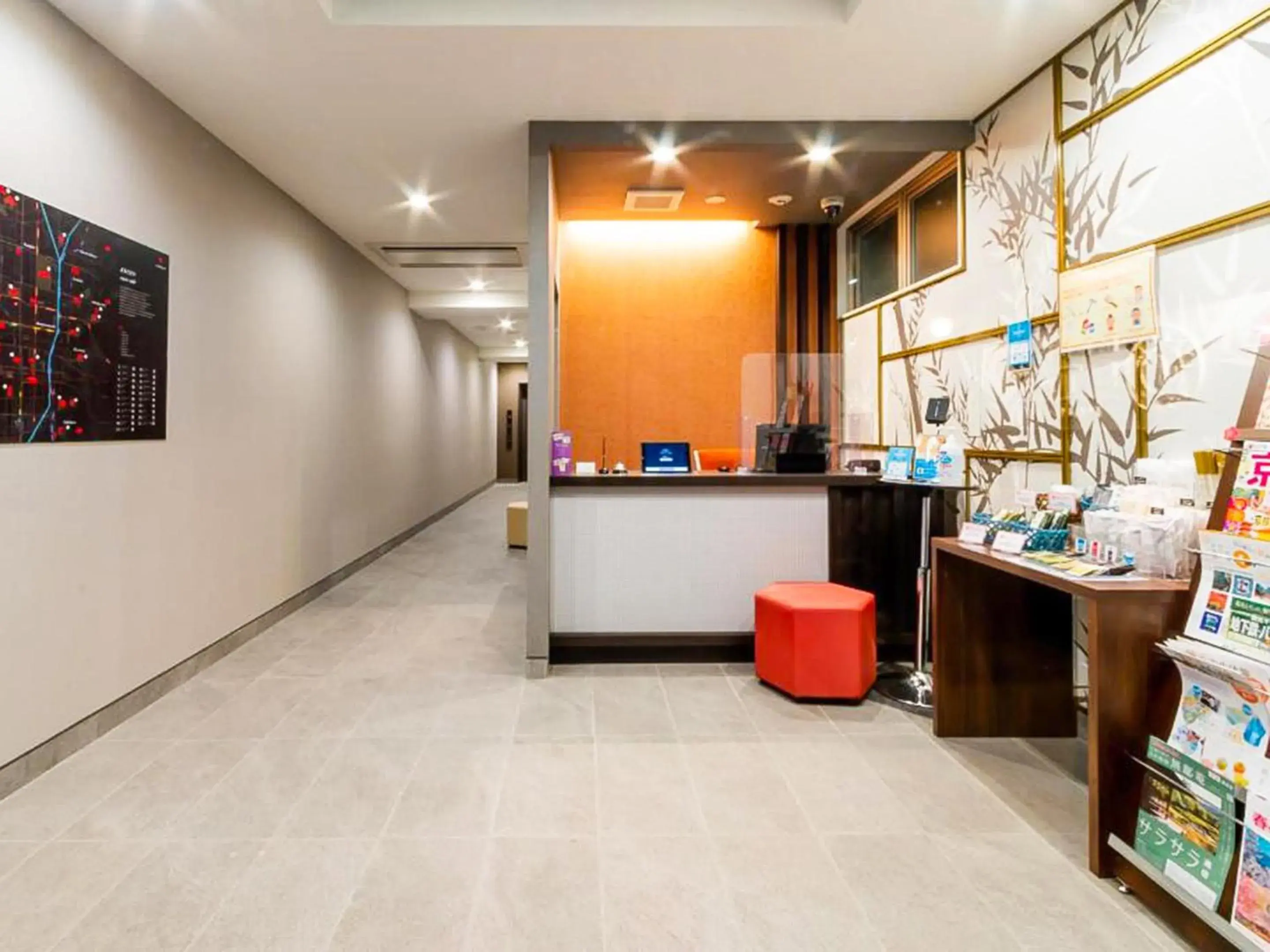 Lobby or reception in Meldia Stay Nijojo Lobby or reception in Meldia Stay Nijojo