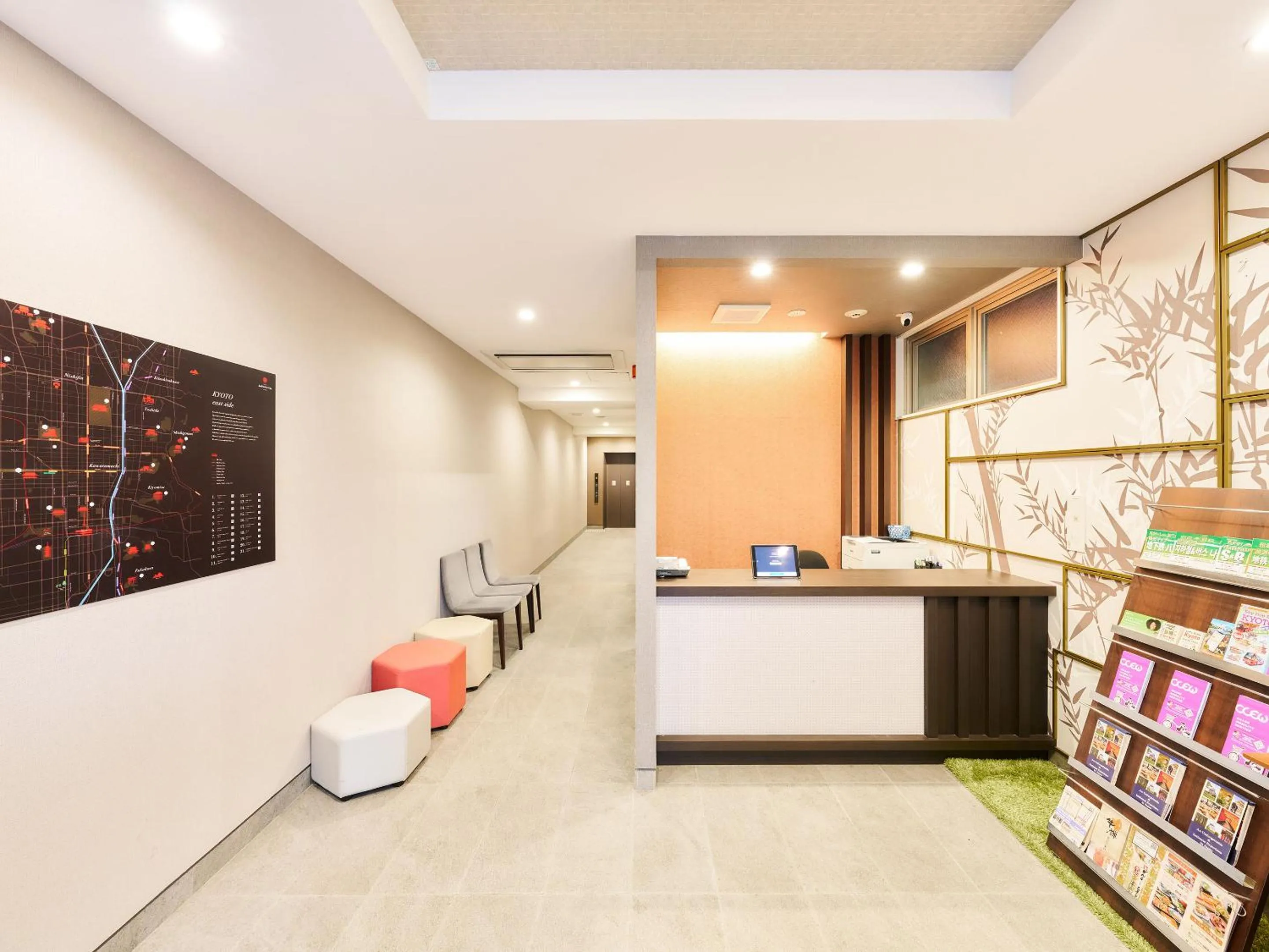 Area and facilities in Meldia Stay Nijojo