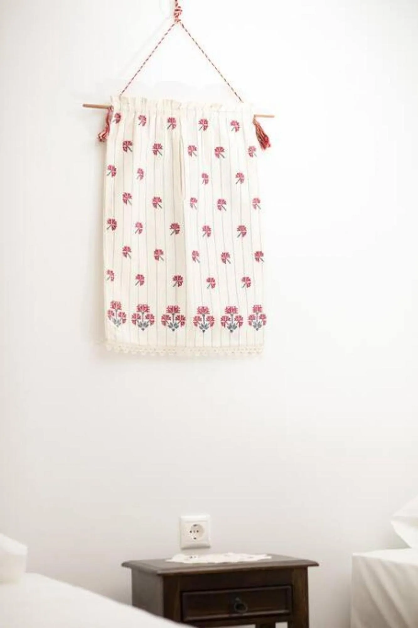 Decorative detail, Bed in Traditional Inn Pirethron