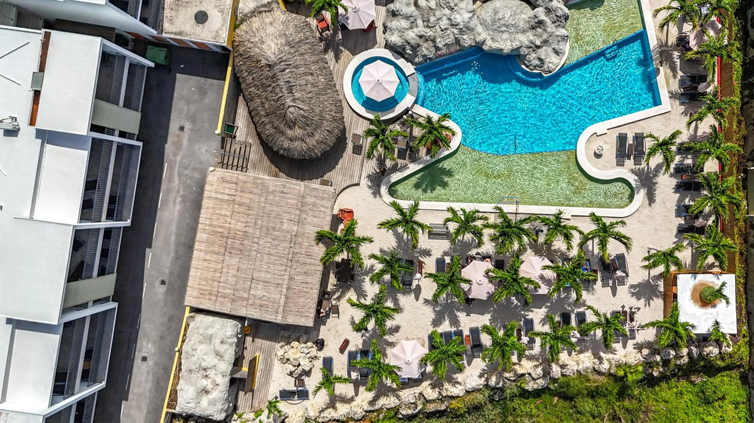 Bird's eye view in The Ritz Village