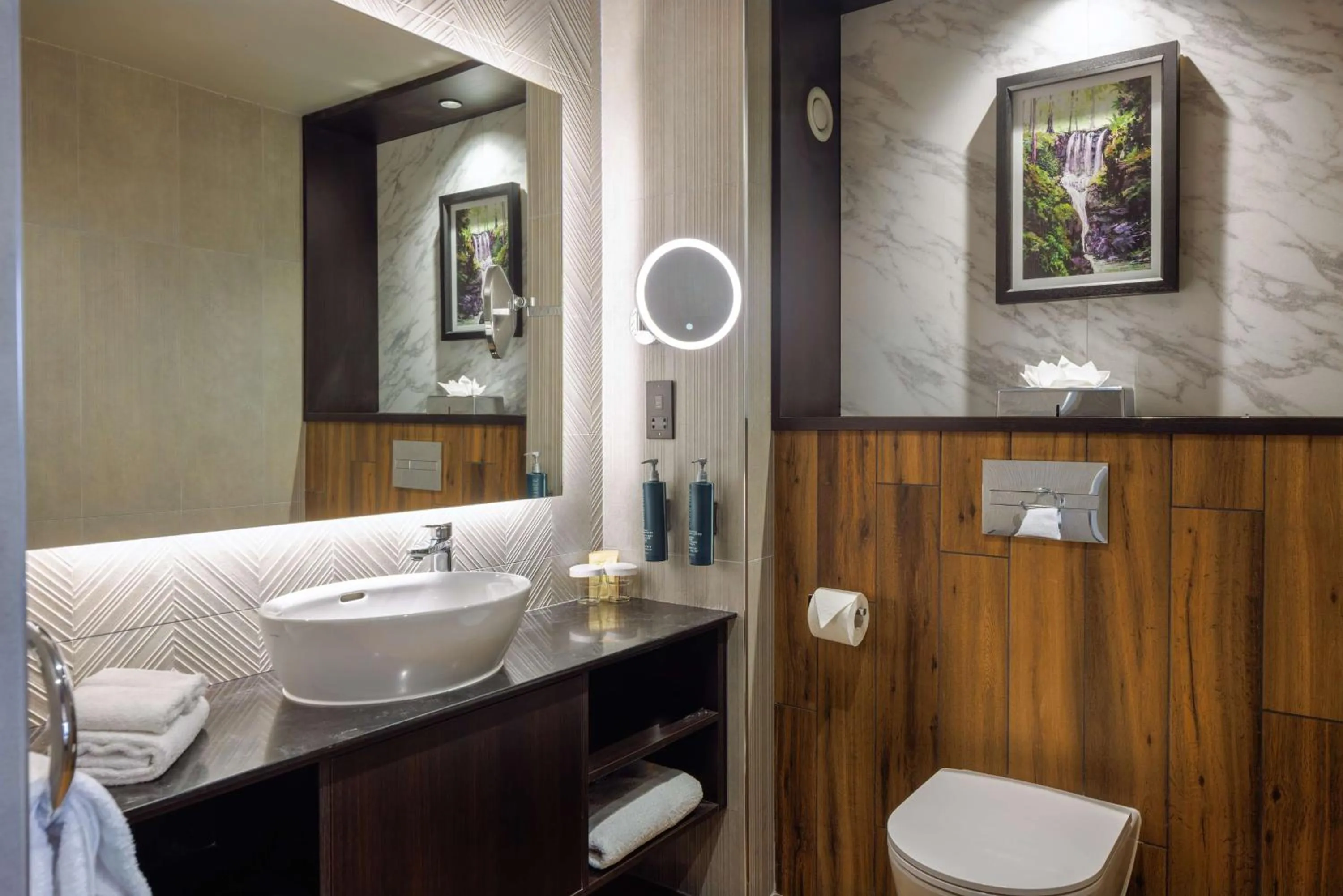 Bathroom in Doubletree by Hilton Belfast Templepatrick