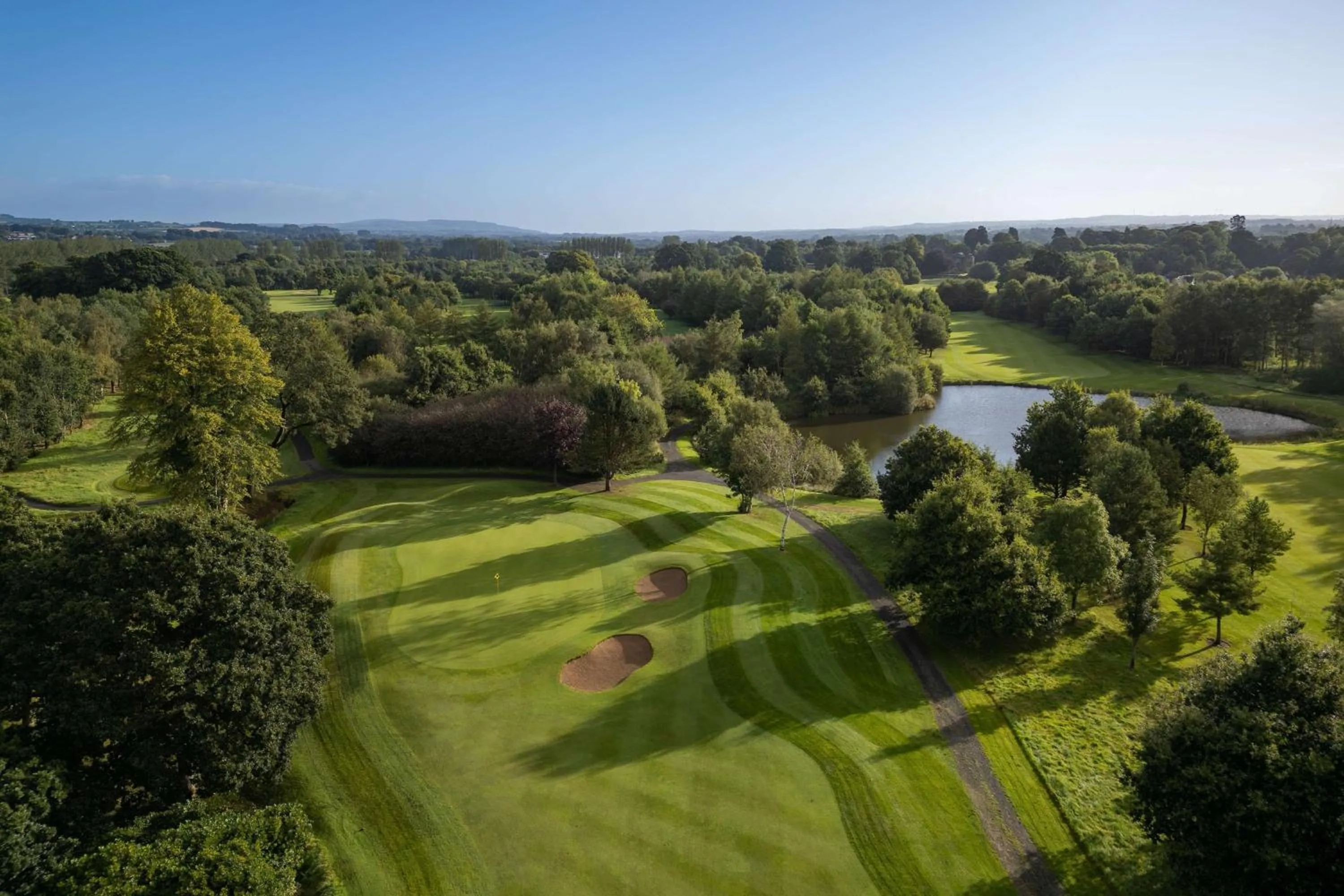 Golfcourse in Doubletree by Hilton Belfast Templepatrick