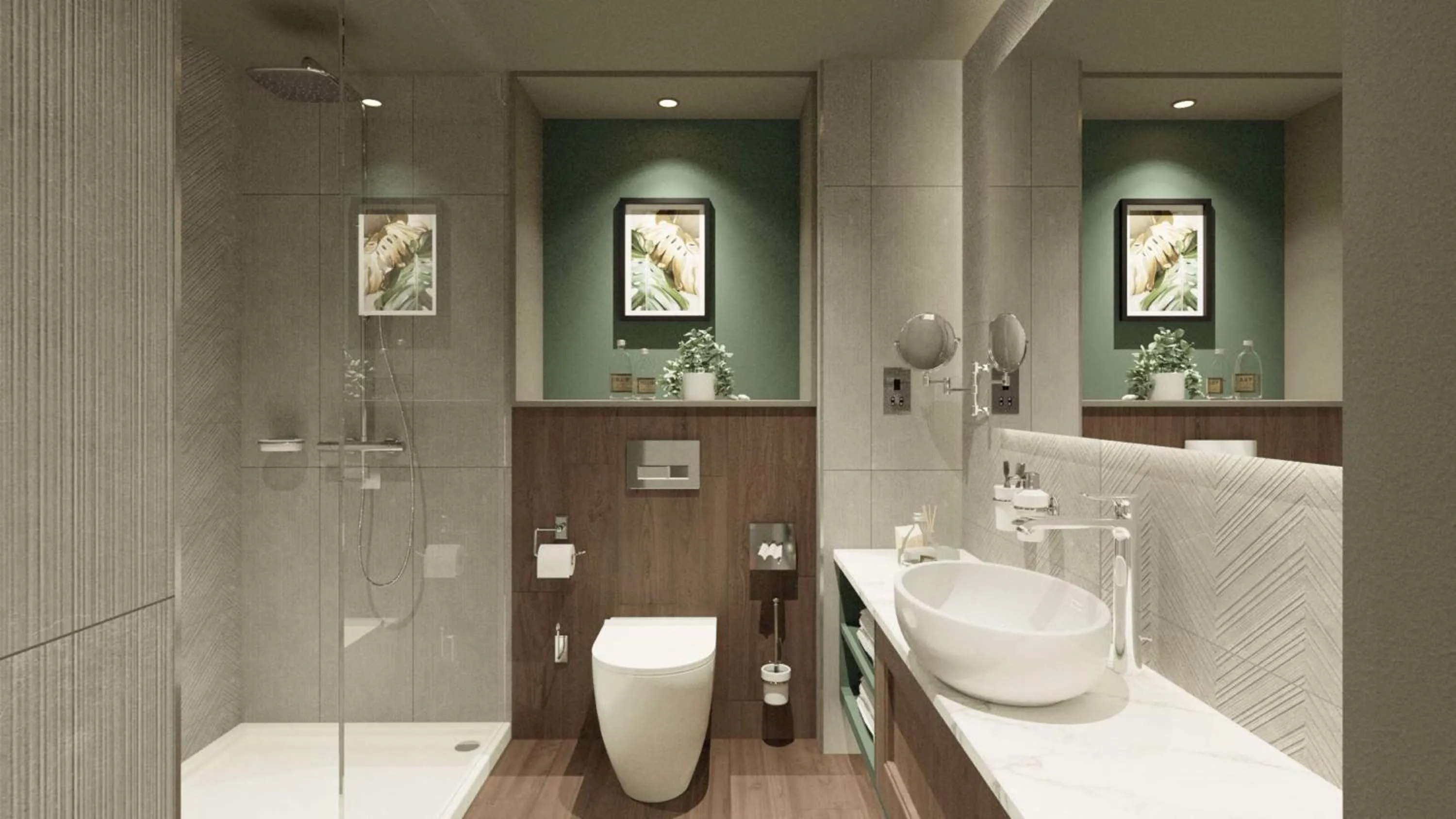 Bathroom in Doubletree by Hilton Belfast Templepatrick