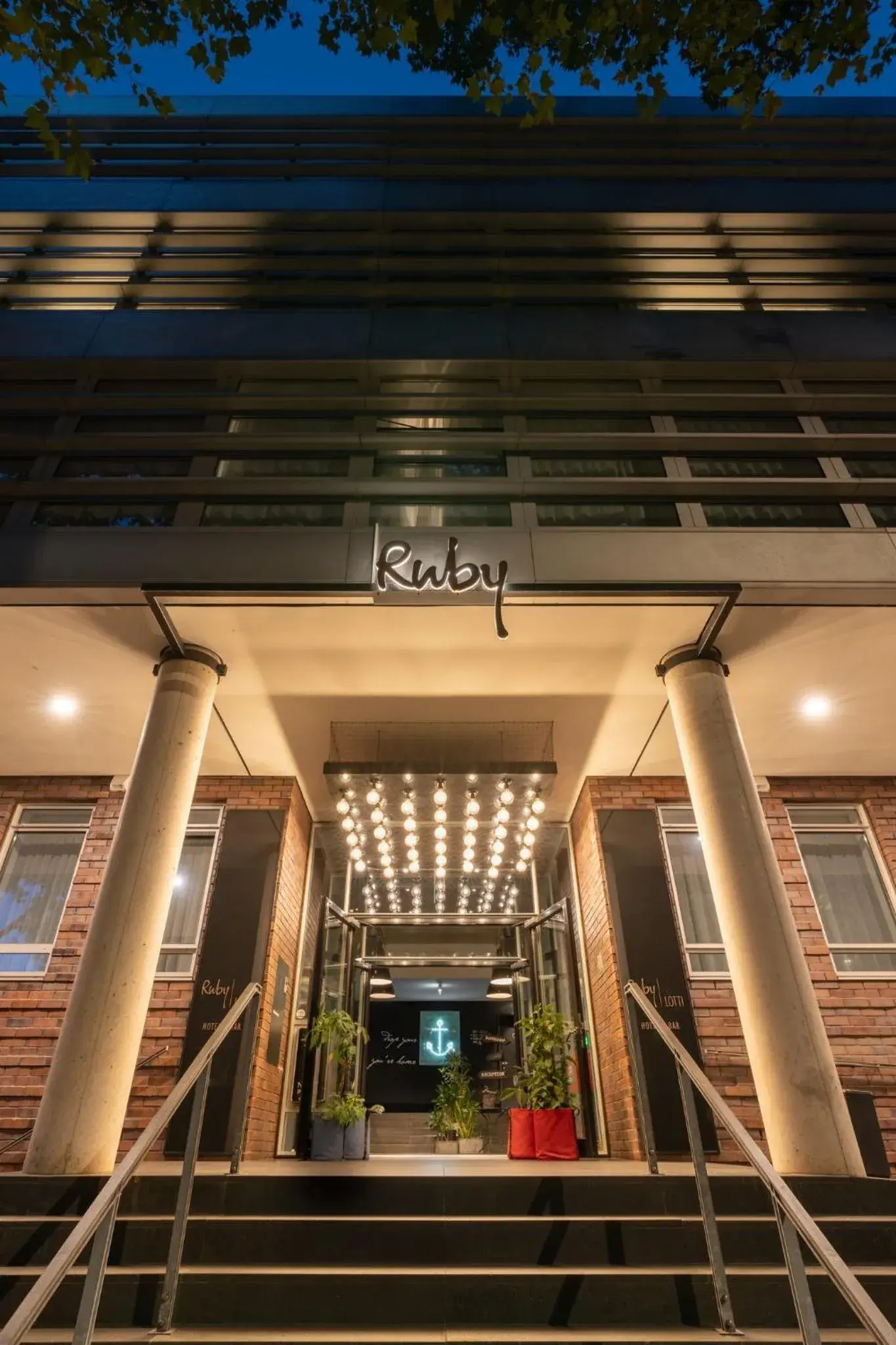 Property building in Ruby Lotti Hotel Hamburg Property building in Ruby Lotti Hotel Hamburg