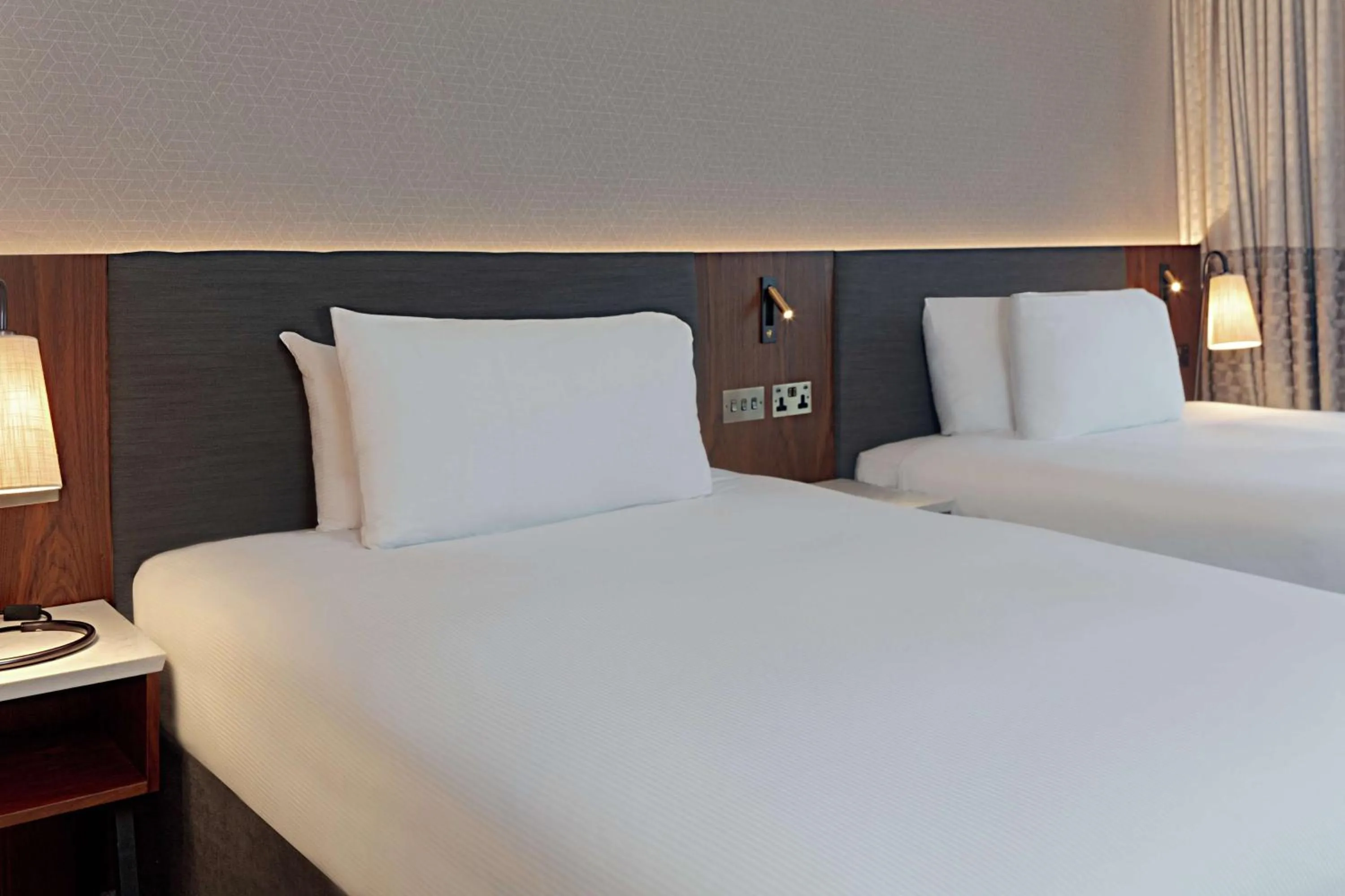 Bed in Hilton Belfast