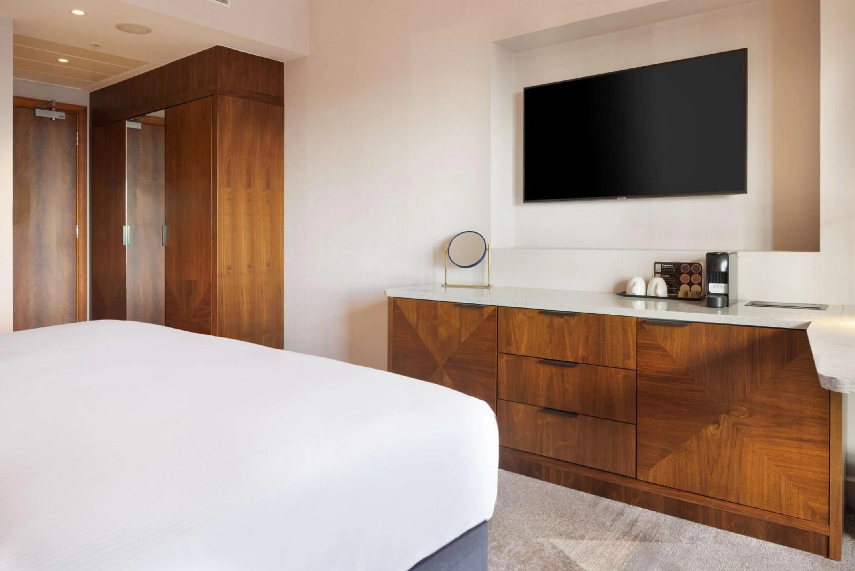 Bed in Hilton Belfast